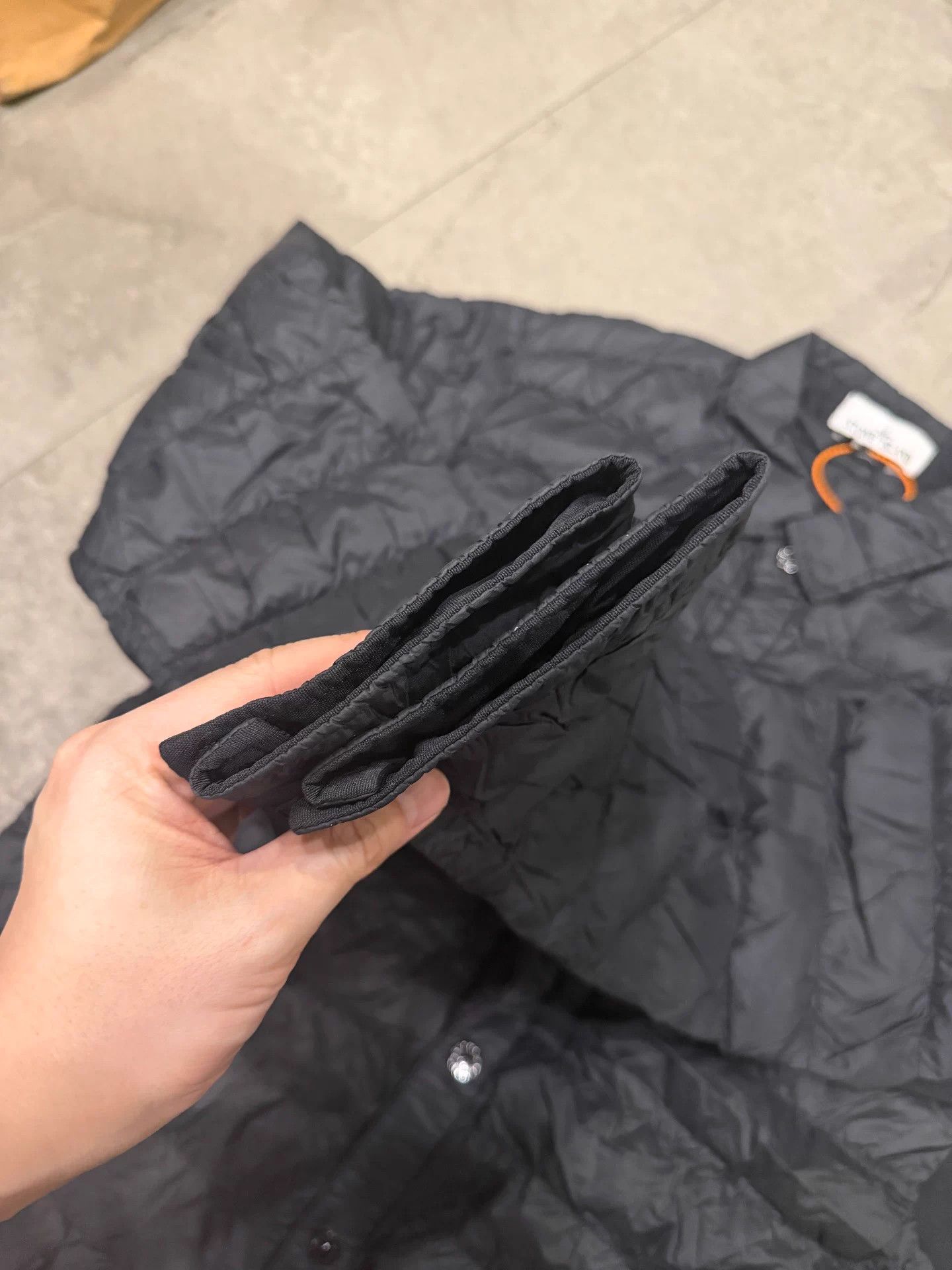 Stone Island Stone Island Black XL Ribbed Down Jacket Excellent Condition Size US XL / EU 56 / 4 - 5 Thumbnail