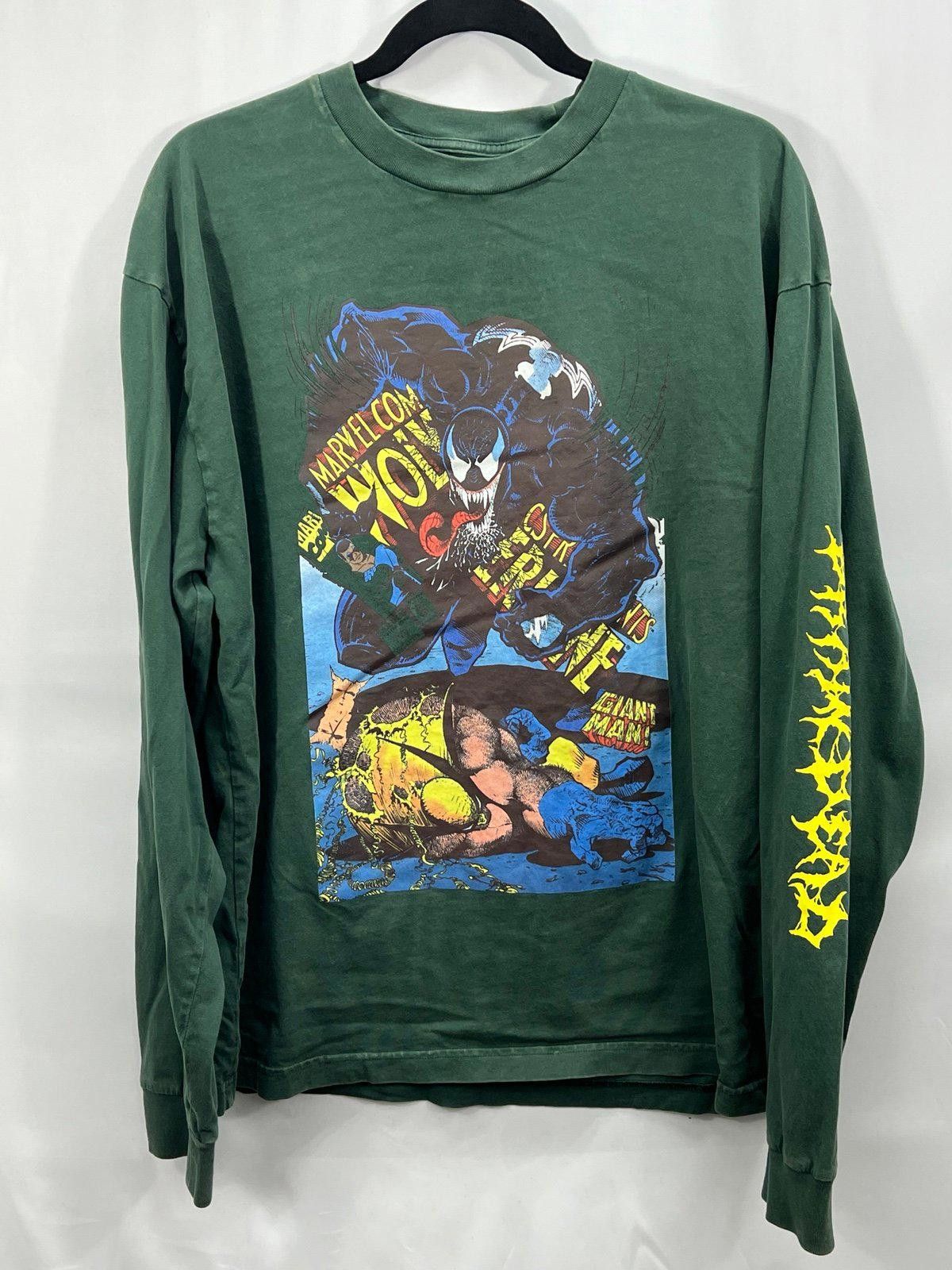 Marvel Comics Vintage Brain dead- Marvel Venom Vs. Wolverine, Long Sleeve Size US L / EU 52-54 / 3 - 1 Thumbnail