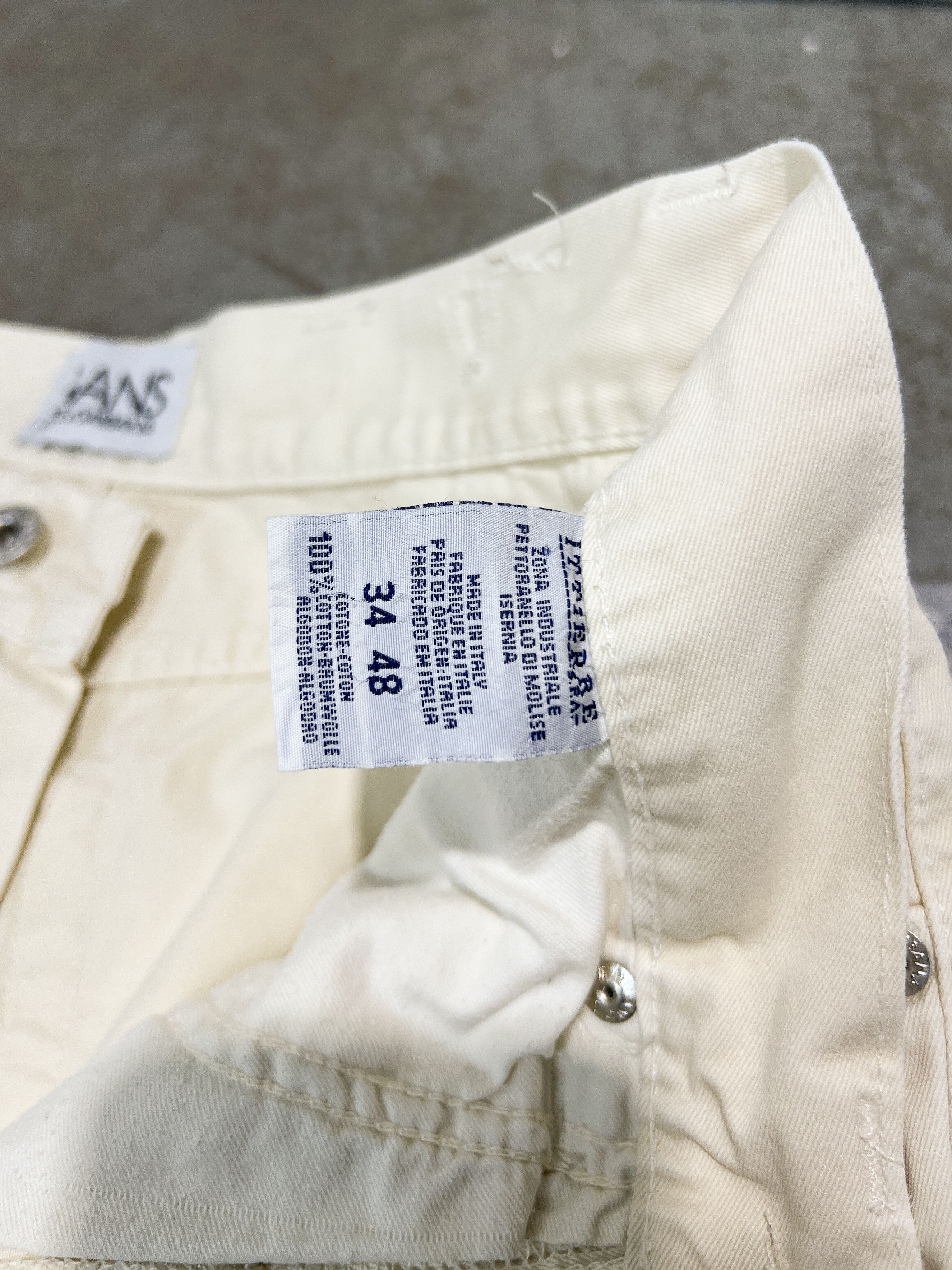 Dolce & Gabbana Vintage Dolce & Gabbana D&G Cream Pants Trousers Size US 28 / EU 44 - 9 Thumbnail