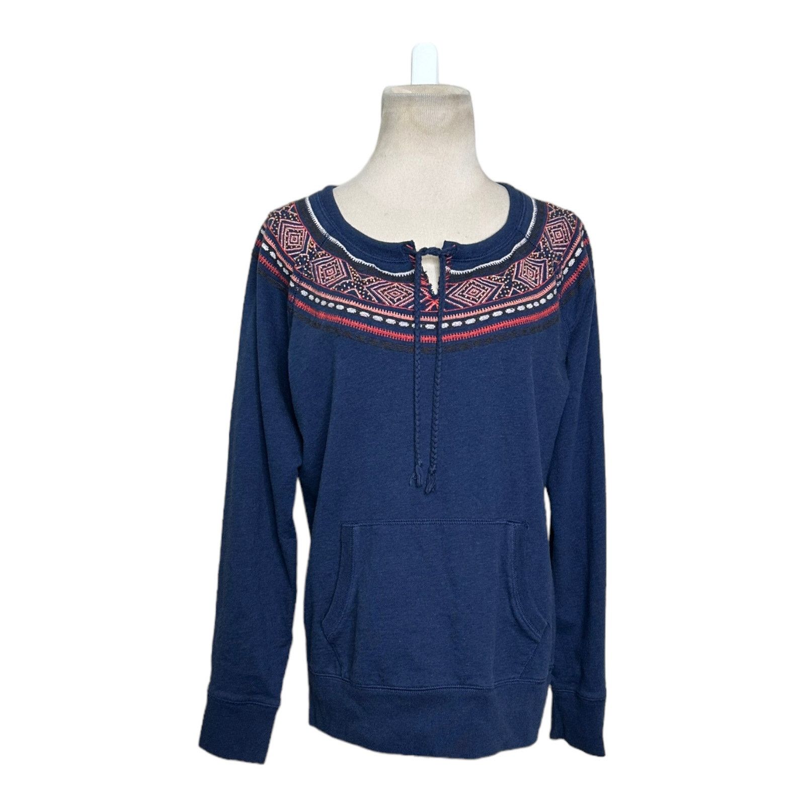 Lucky Brand Lucky Brand embroidered beaded sweatshirt size M Size M / US 6-8 / IT 42-44 - 1 Thumbnail