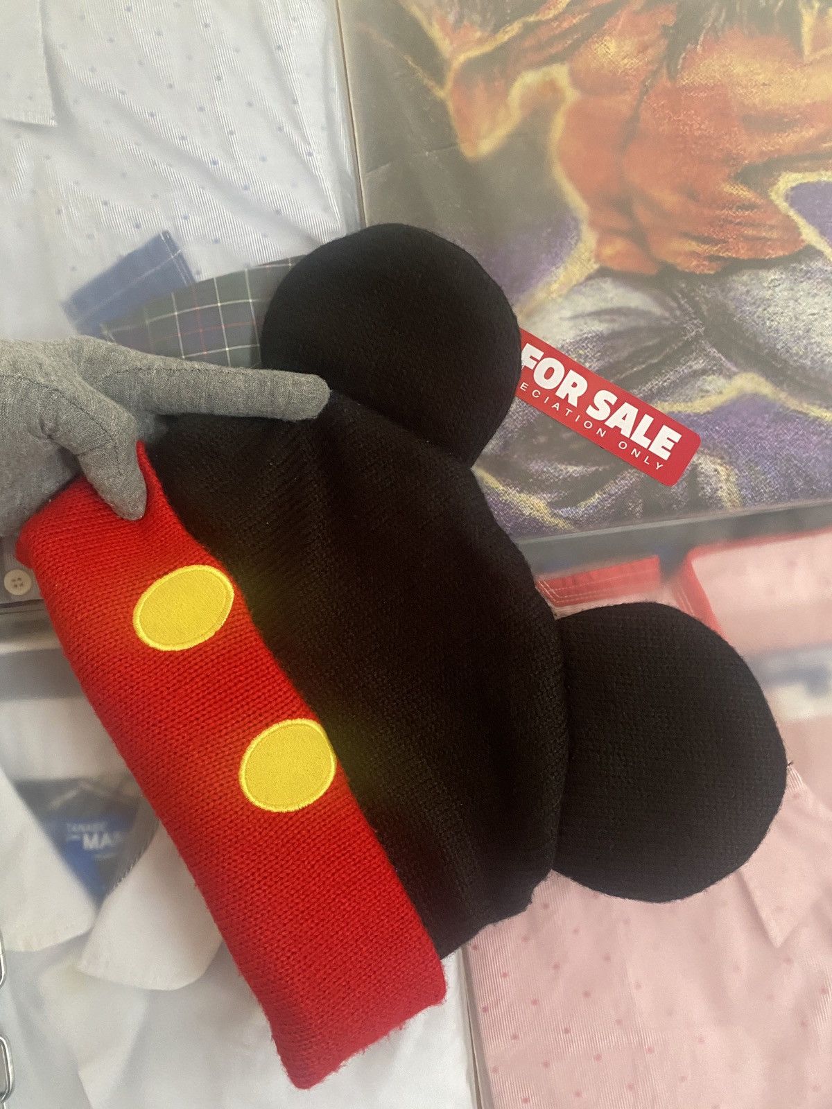 Disney Mouse Ear Beanie Like Comme Des Garcons Beanie Size ONE SIZE - 1 Thumbnail