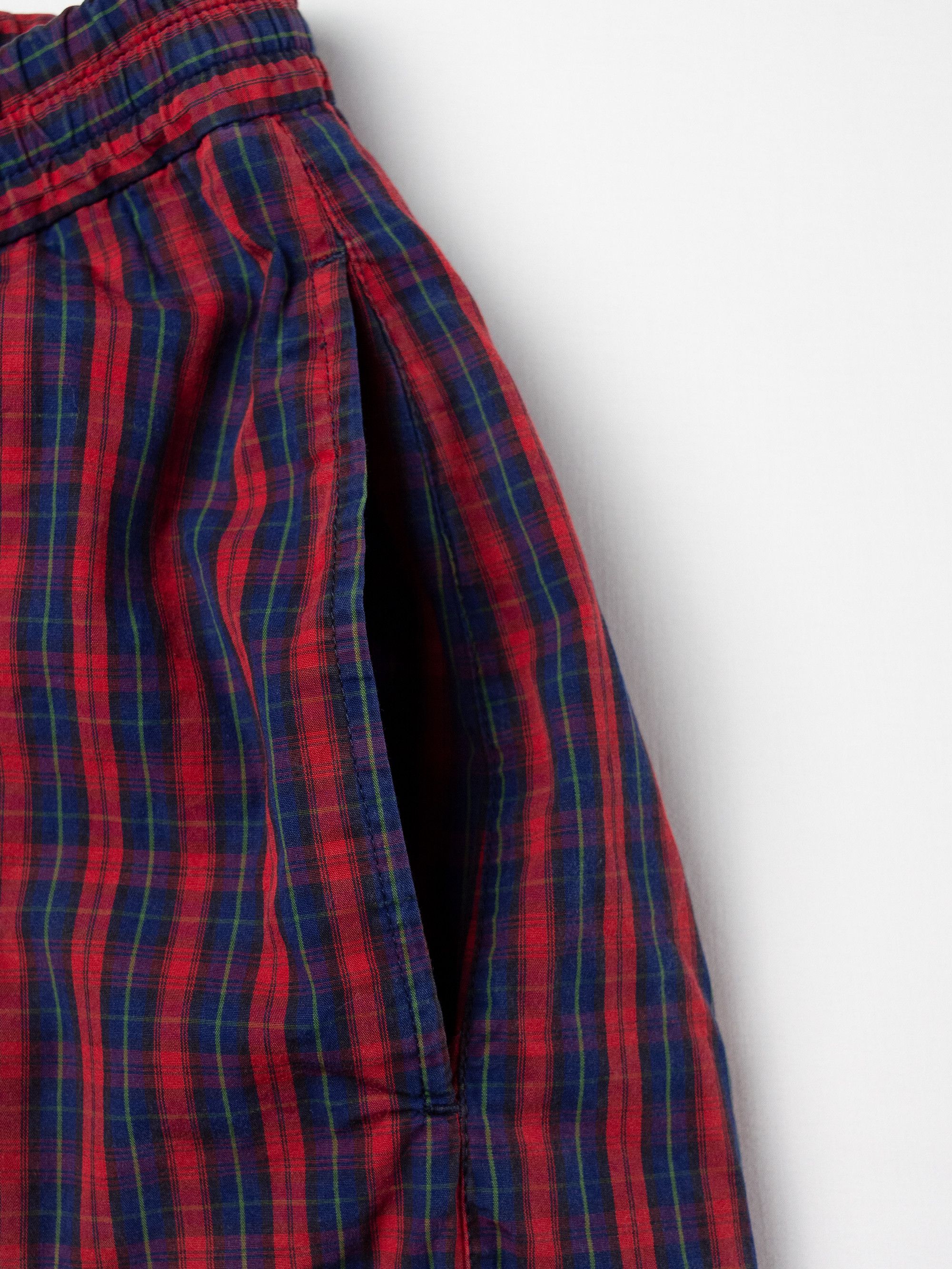 Gosha Rubchinskiy Gosha Rubchinskiy - S/S 2018 - split check shorts Size US 30 / EU 46 - 7 Thumbnail