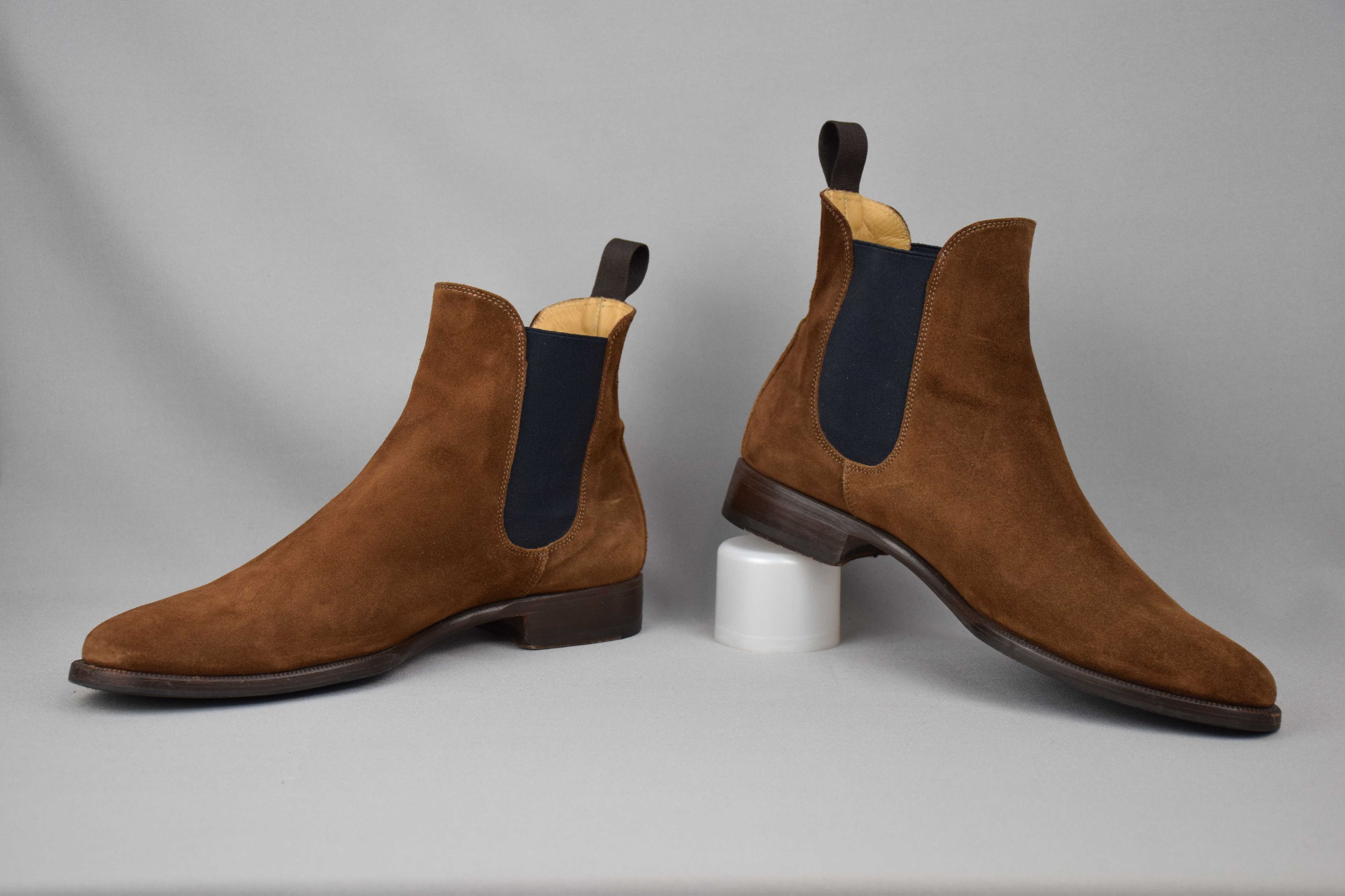 Scarosso Scarosso Giacomo Tobacco Chelsea Boots US 9.5 UK 8.5 EU 42.5 Size US 9.5 / EU 42-43 - 6 Thumbnail