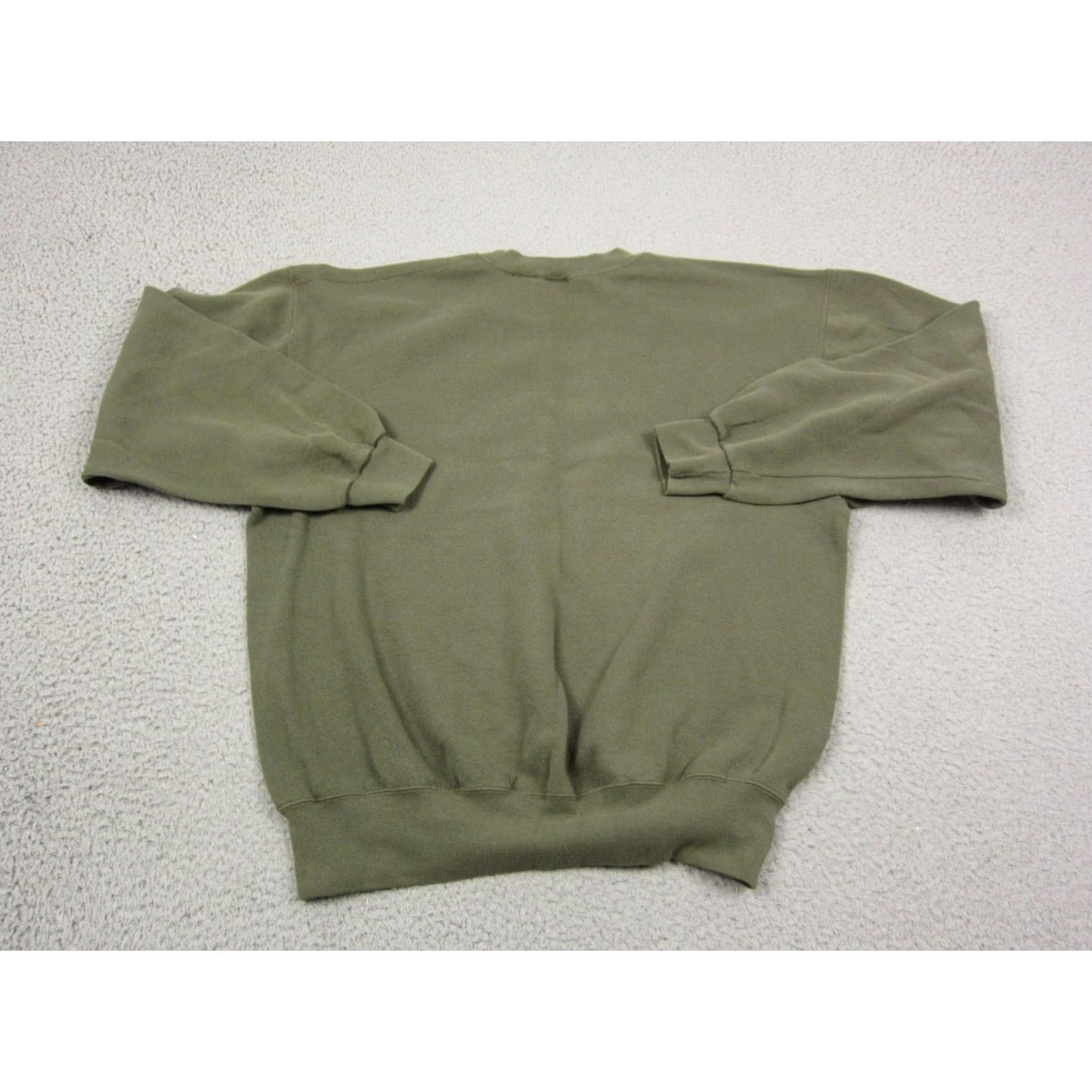 Vintage VINTAGE USMC Sweatshirt Adult Large Green Marines USA Mens 90s Size US L / EU 52-54 / 3 - 7 Thumbnail