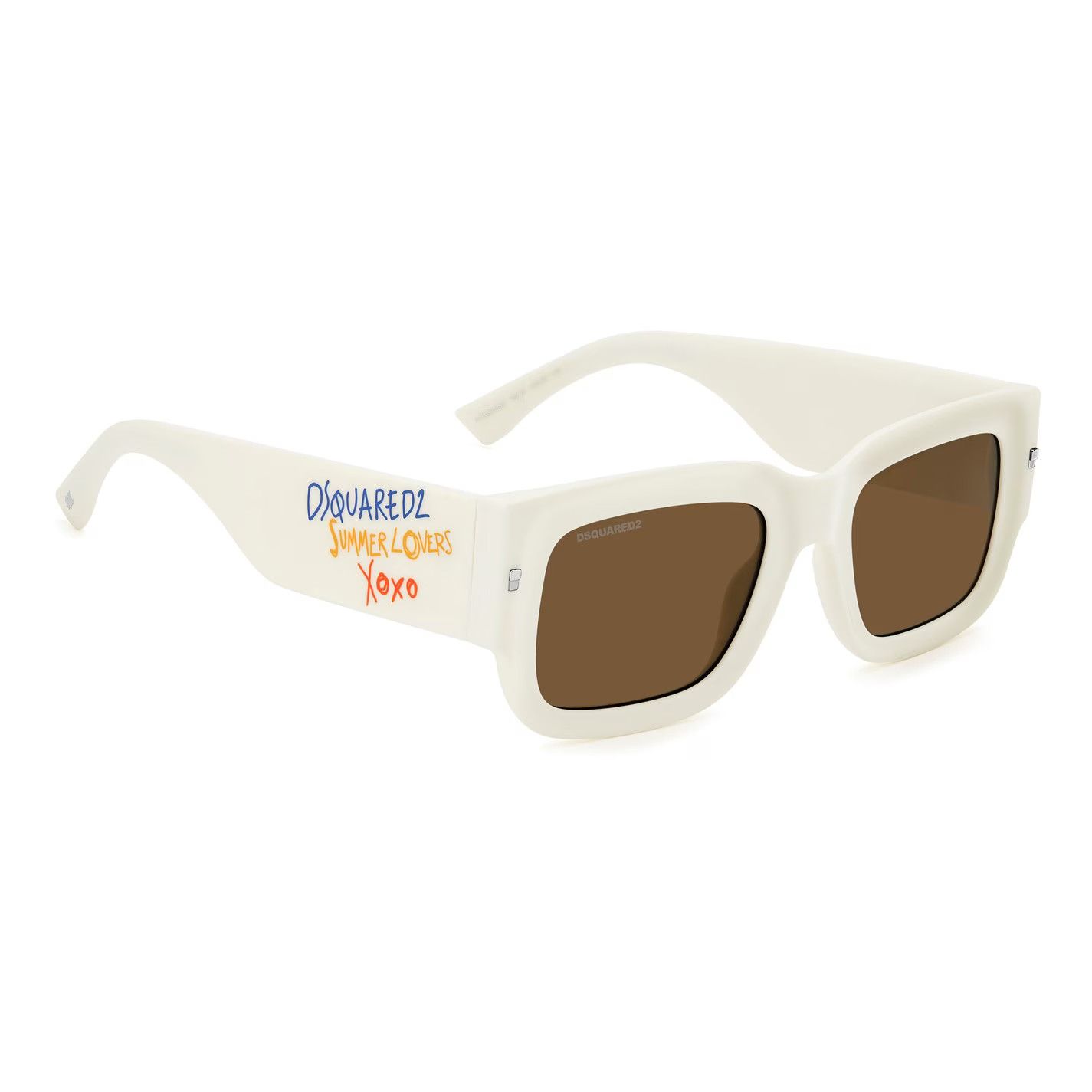 Dsquared2 o1g2r1mq0426 Size: 52CM / Round Sunglasses in Ivory Size ONE SIZE - 3 Thumbnail
