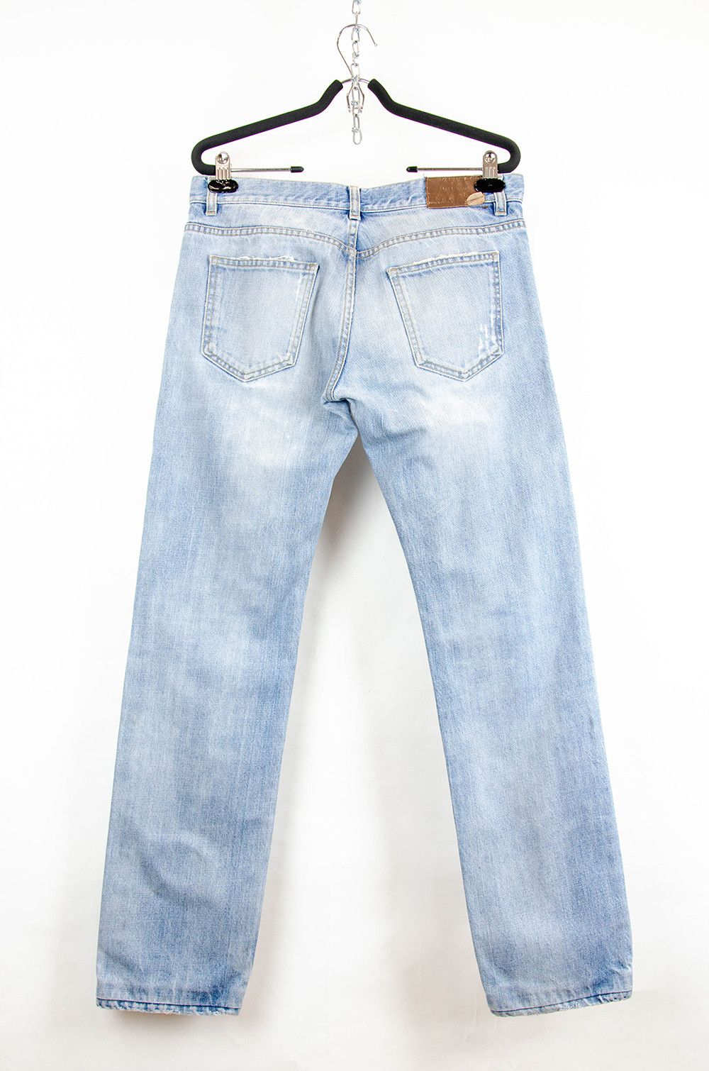 Prada Prada Light Wash Straight Leg Jeans Size 32 Size US 32 / EU 48 - 2 Thumbnail