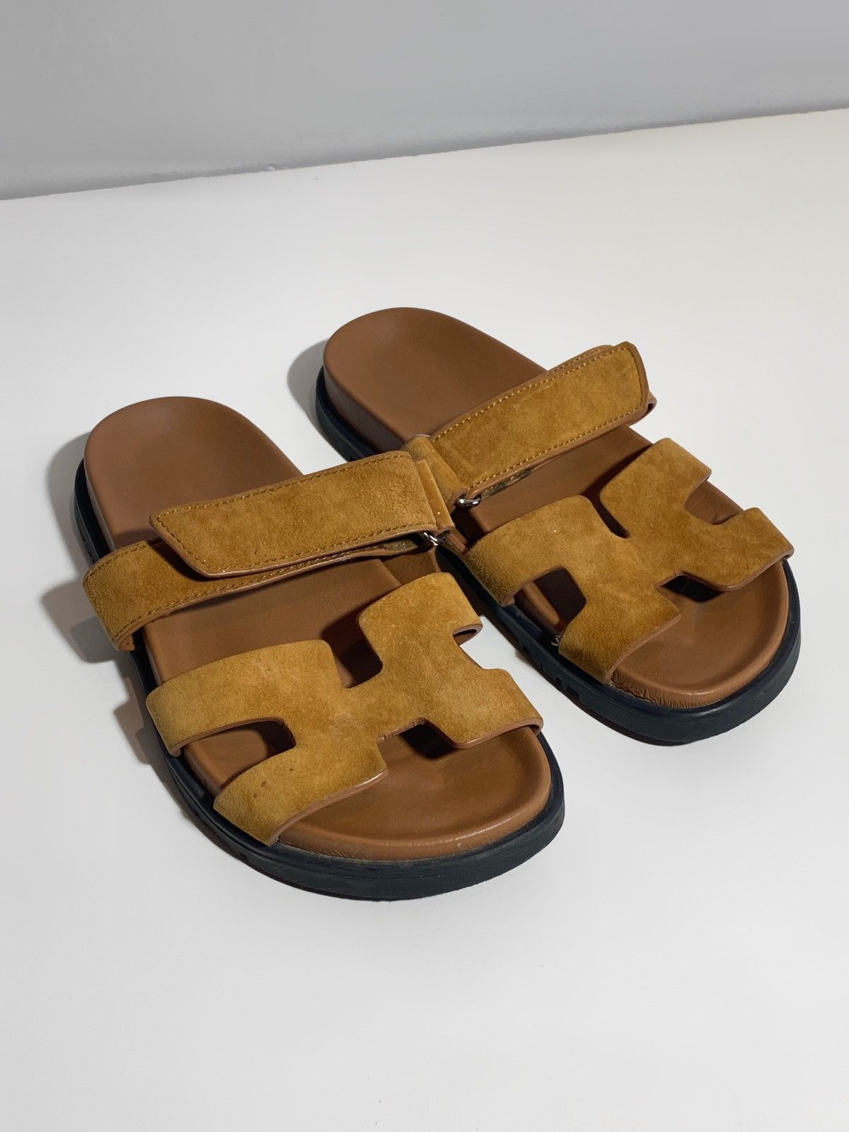 Hermes Hermes Calfskin Women’s Sandals Size US 7 / IT 37 - 3 Thumbnail