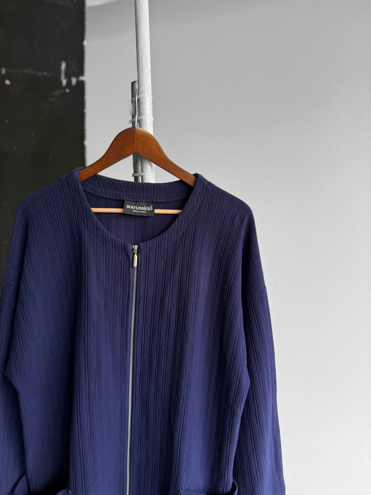 Designer × Marimekko Marimekko Womens Y2K Knit Sweat Full Zip Stretch Jacket Size XL / US 12-14 / IT 48-50 - 2 Thumbnail