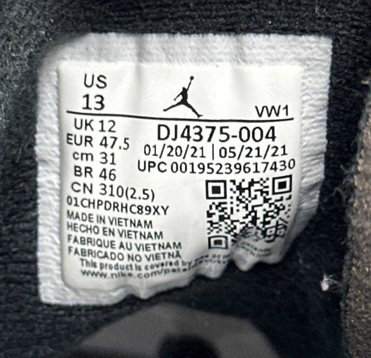 Jordan Brand × Off-White Off-White x Air Jordan 2 Retro Low SP 'Black Varsity Royal" Size US 13 / EU 46 - 7 Thumbnail