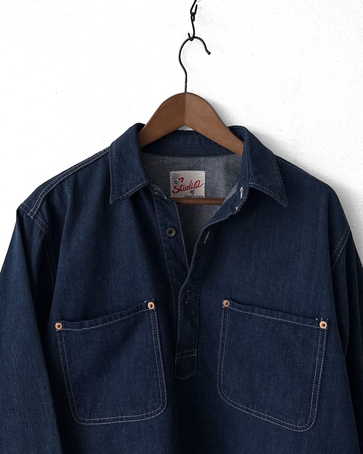 Studio D'Artisan Studio D’Artisan Pullover Two Pocket Shirt Size US L / EU 52-54 / 3 - 2 Thumbnail