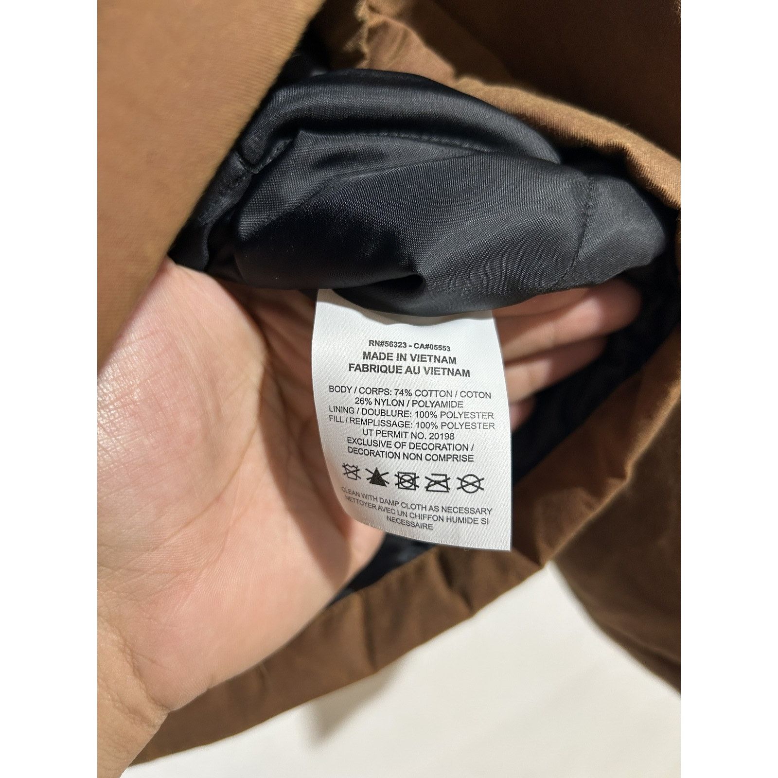 Nike NIKE WAXED CANVAS WORK JACKET SIZE XXL NEW Size US XXL / EU 58 / 5 - 3 Thumbnail