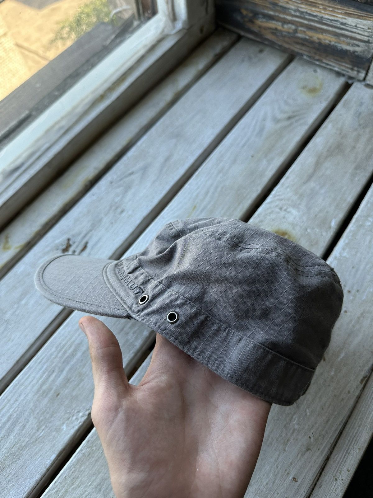 Mammut × Vintage Vintage MAMMUT Cap skull hat big logo 2 OUTDOOR LIFE Size ONE SIZE - 5 Thumbnail