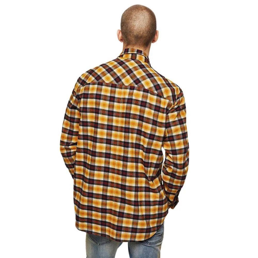 Diesel Diesel S-Tolstoj Western Oversized Yarn Dyed Check L/S Shirt Size US M / EU 48-50 / 2 - 6 Thumbnail