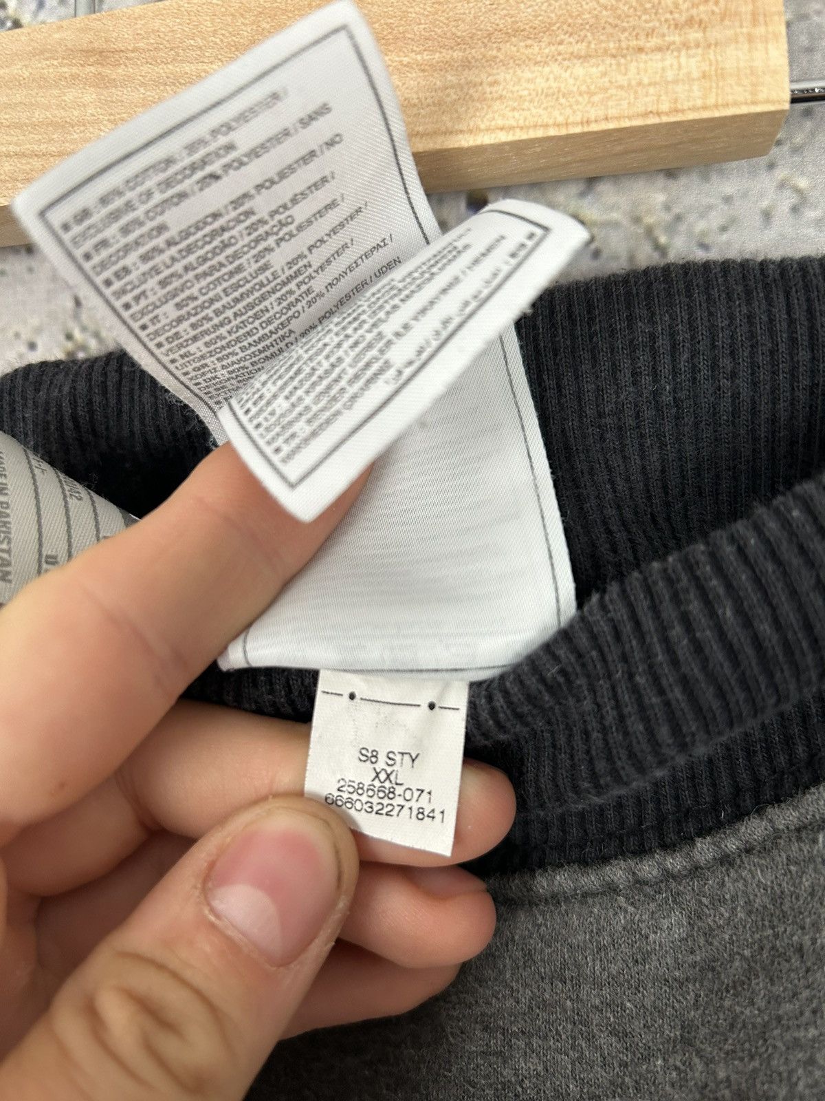 Nike Vintage Nike Y2K Swoosh Sweatpants Baggy Drill Rap Size US 36 / EU 52 - 7 Thumbnail