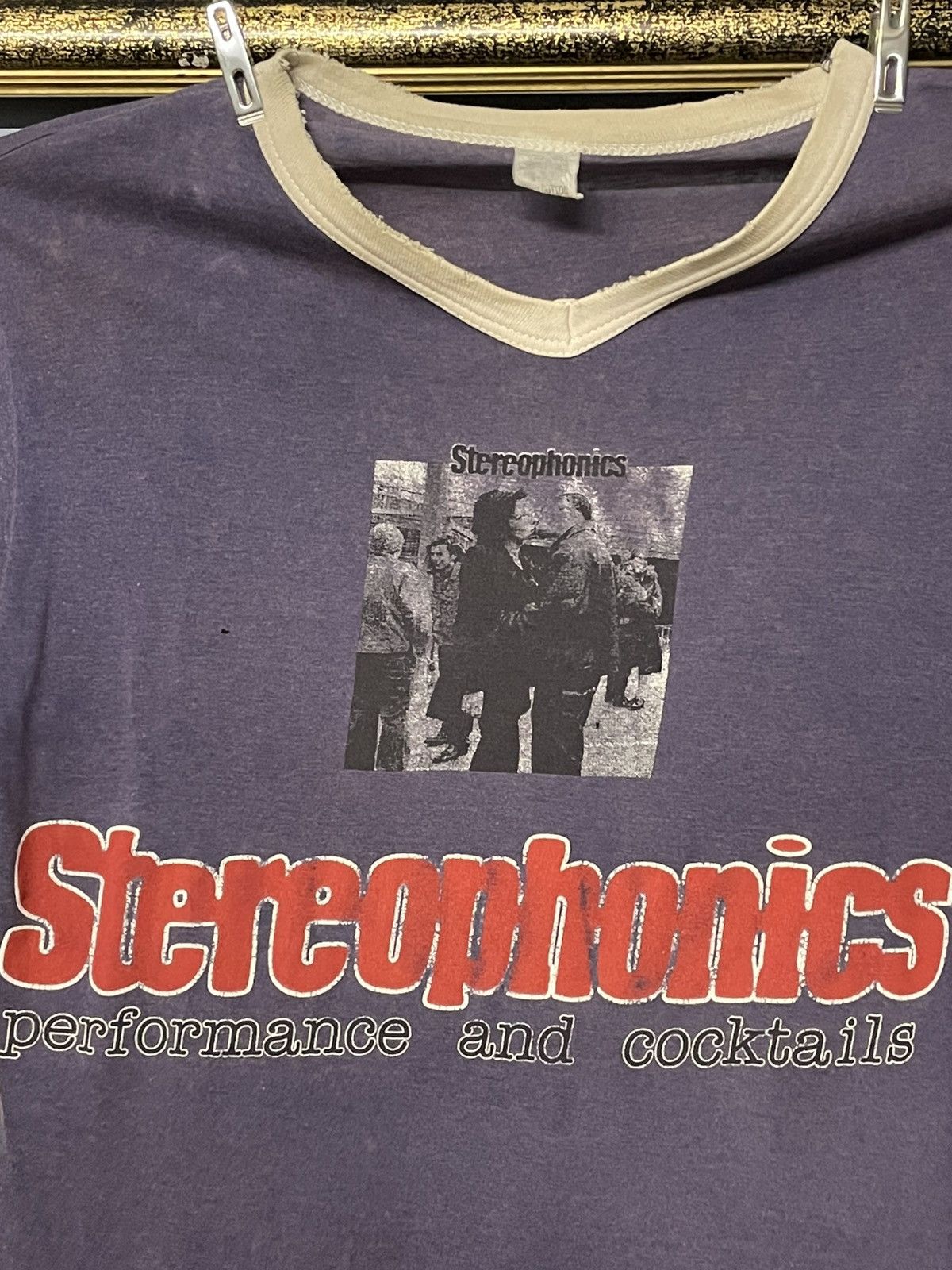 Vintage Vintage 1999 Stereophonics Perfromance&Coctails DistressTee Size US S / EU 44-46 / 1 - 5 Thumbnail