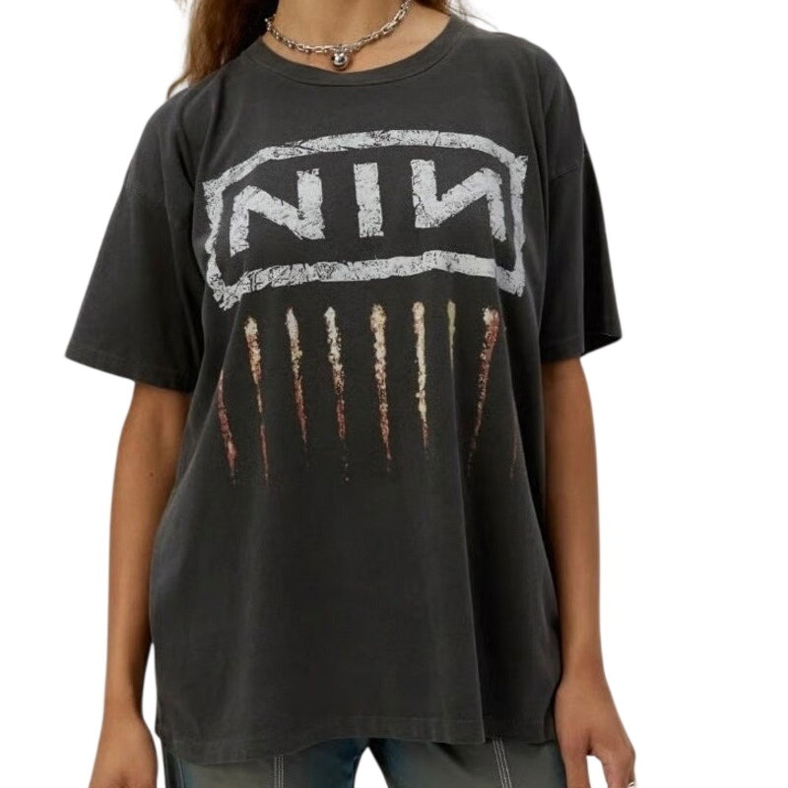 Daydreamer DAYDREAMER Nine Inch Nails Downward Spiral Merch Tee, Size S Size S / US 4 / IT 40 - 6 Thumbnail
