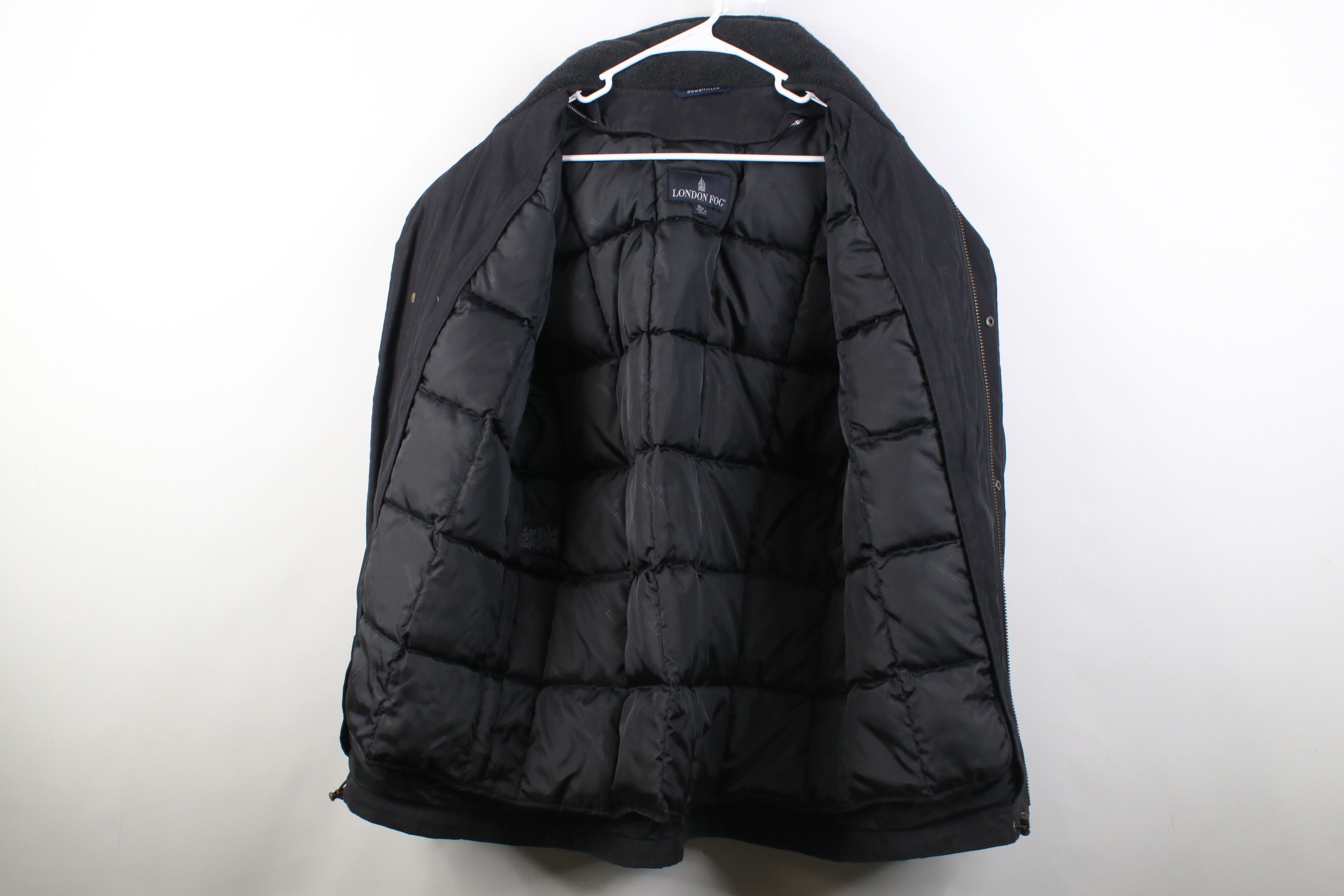 Vintage Vintage 90s Streetwear Filled Microfiber Puffer Jacket Black Size US M / EU 48-50 / 2 - 11 Thumbnail