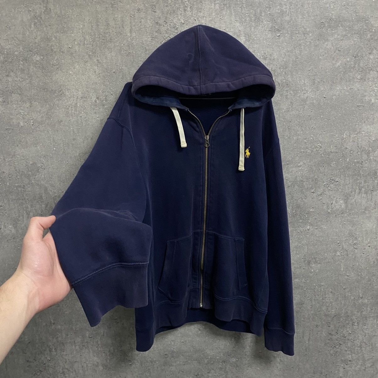 Polo Ralph Lauren Vintage Polo Ralph Lauren Zip Hoodie Size US XL / EU 56 / 4 - 2 Thumbnail