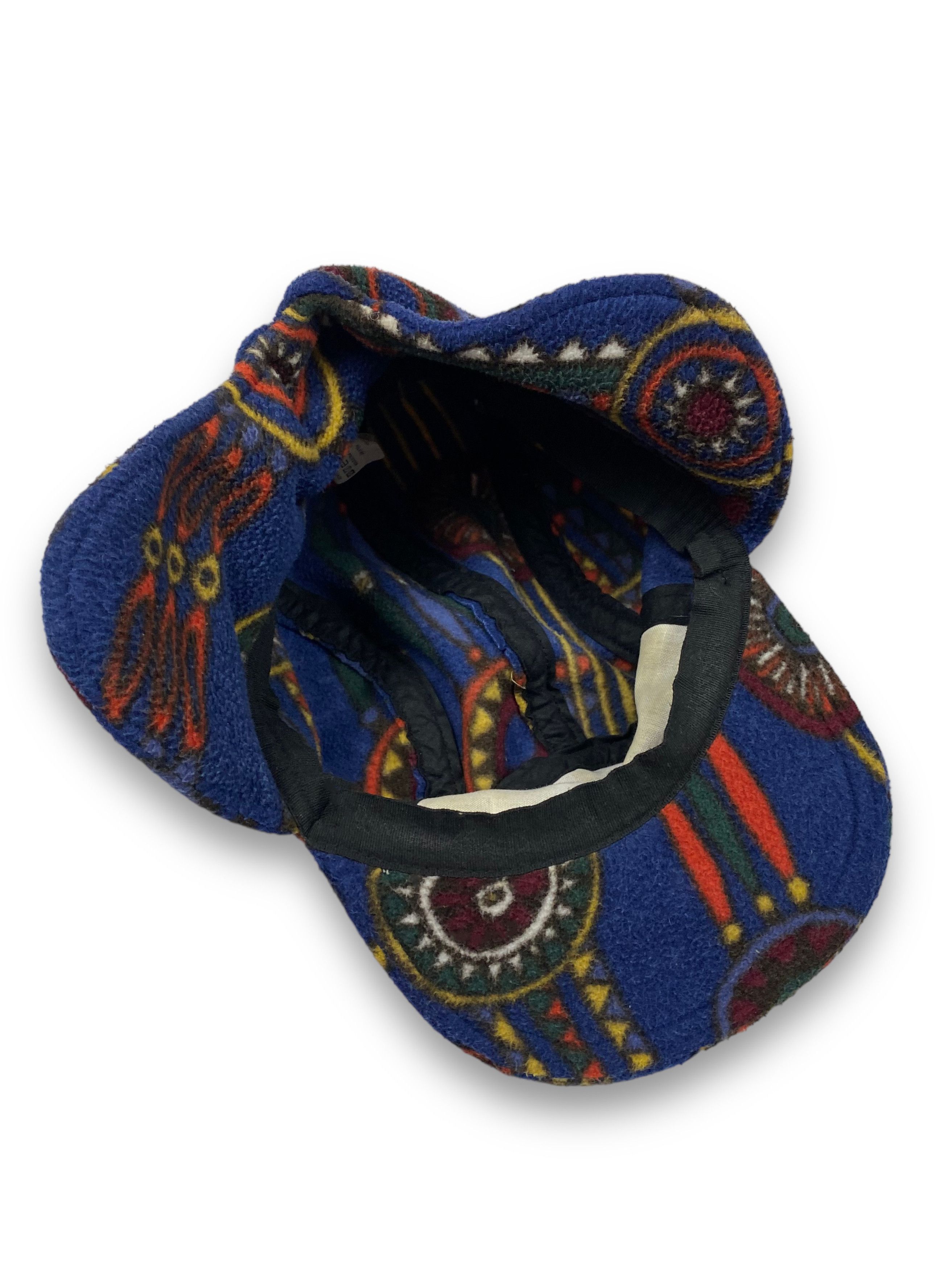 Vintage Vintage GOLD COAST Crazy Print Abstract Y2k 5 Panel Cap M684 Size ONE SIZE - 7 Thumbnail