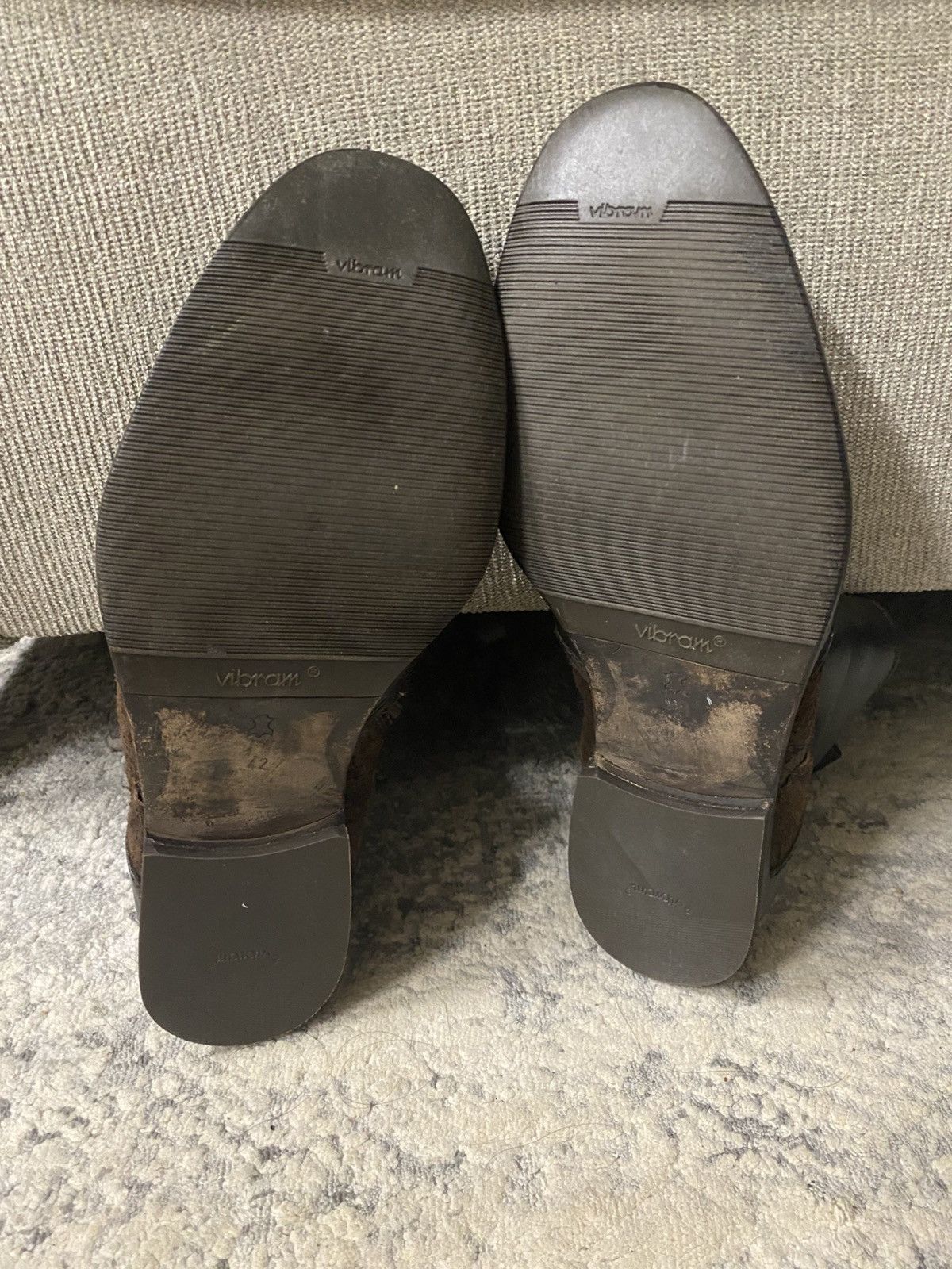 MFG - Side Zip Leather Ankle Boots