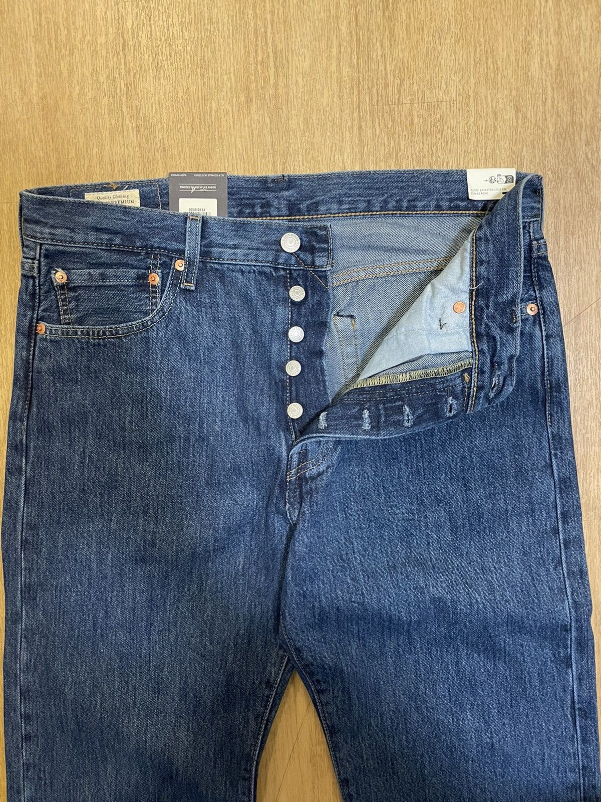 Levi's 501 Denim Size US 33 - 2 Thumbnail