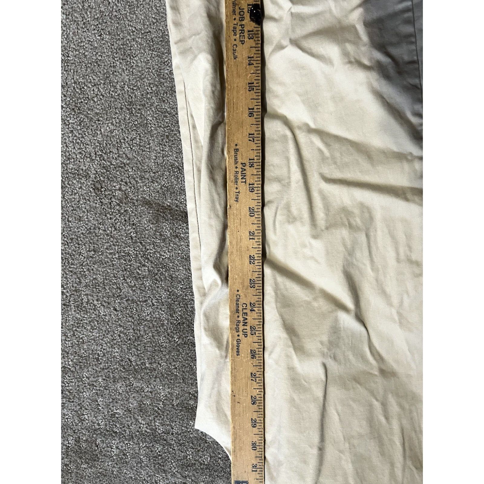 Vintage VINTAGE Express Editor Relaxed Pants Women’s 8 Beige Cream Mid Rise Chino Size 30" / US 8 / IT 44 - 6 Thumbnail