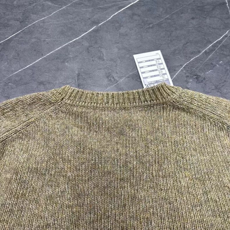 Gucci GUCCI Green Distressed Sweater Size XL-2506 Size US XL / EU 56 / 4 - 4 Thumbnail
