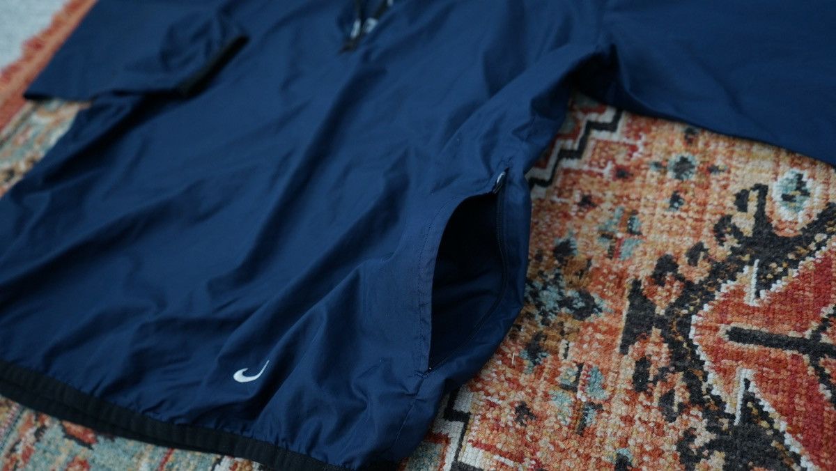 Nike Vintage Navy Blue Nike Windbreaker Size US L / EU 52-54 / 3 - 5 Thumbnail
