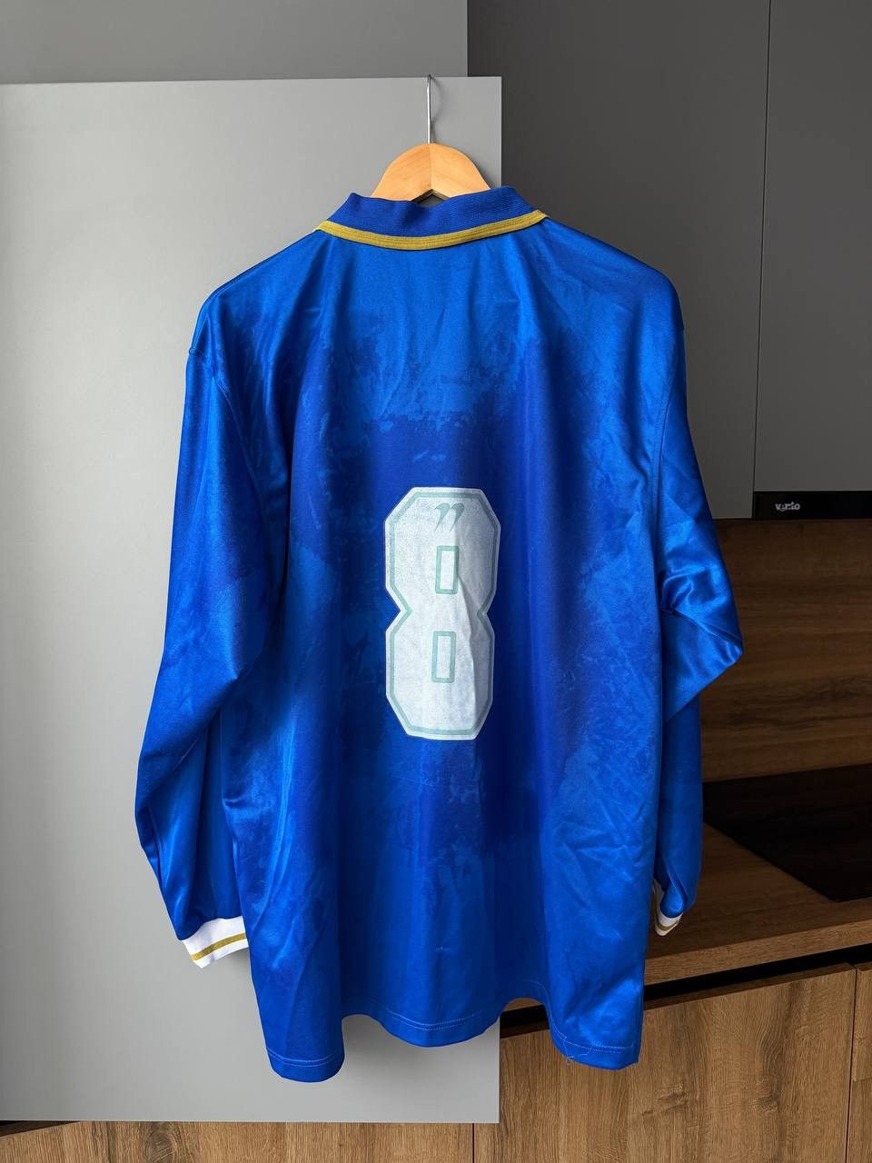 Diadora Italy National Team Vintage Jersey #8 GattusoGame Worn Style Size US L / EU 52-54 / 3 - 4 Thumbnail