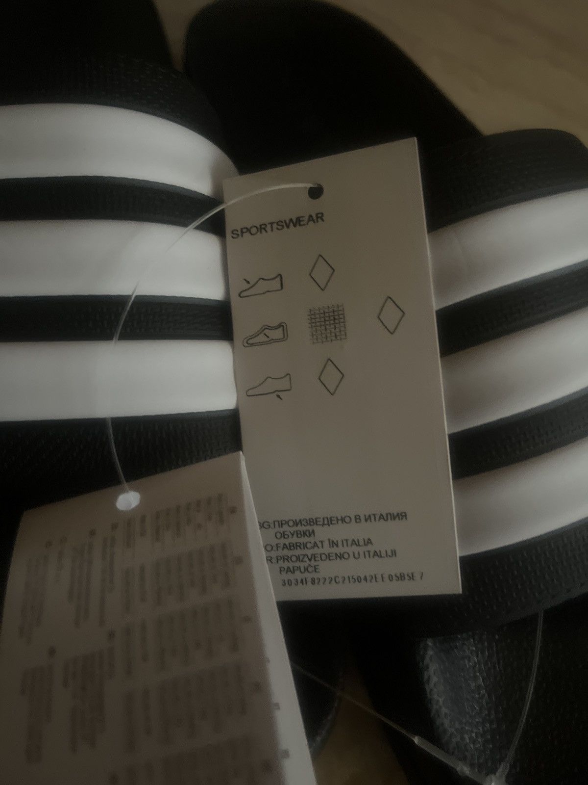 Adidas Adilette Shower Slides Size US 10 / EU 43 - 2 Thumbnail