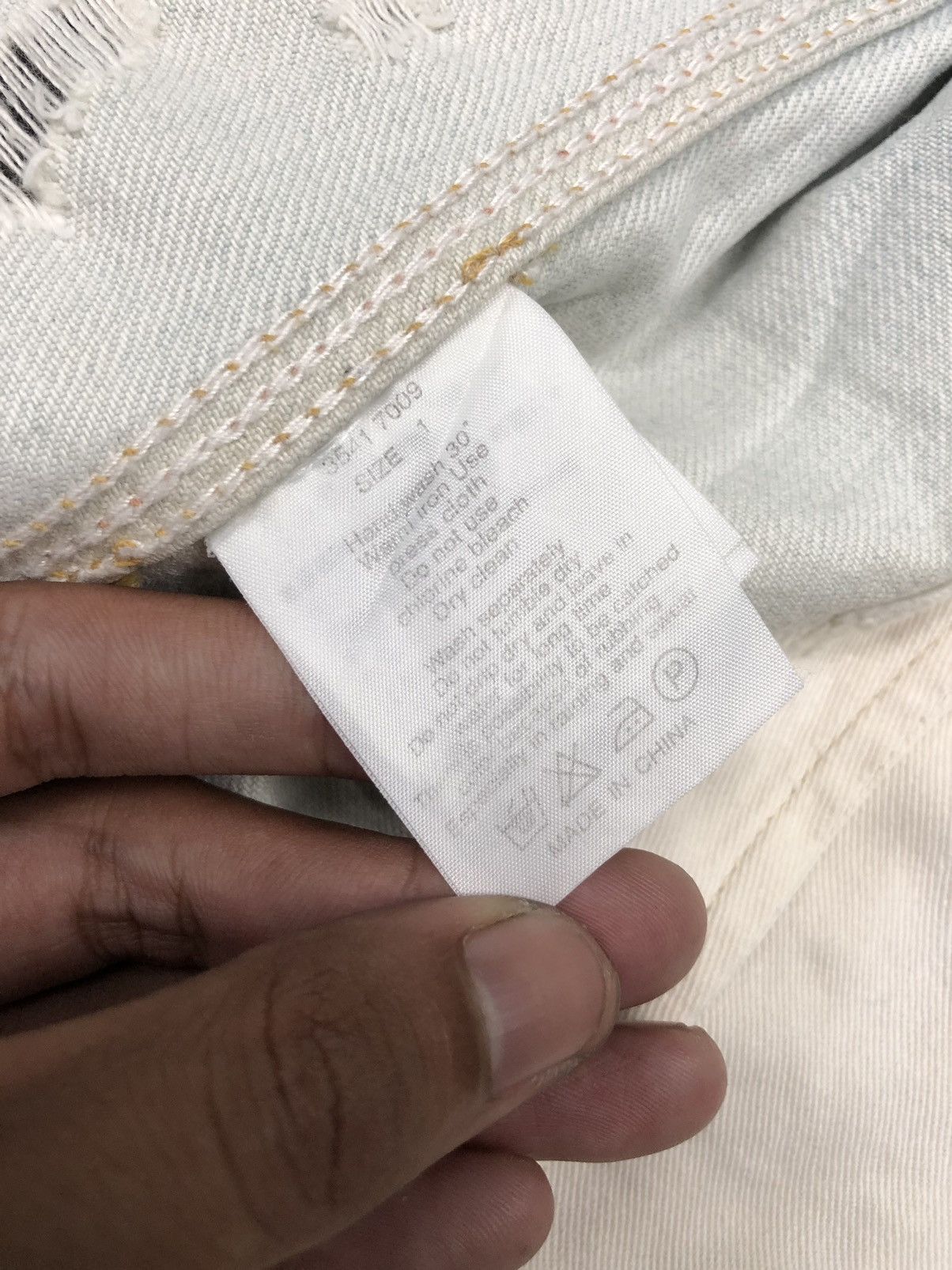 GOA G.O.A Selvedge Ripped Denim Jacket Size US M / EU 48-50 / 2 - 9 Thumbnail
