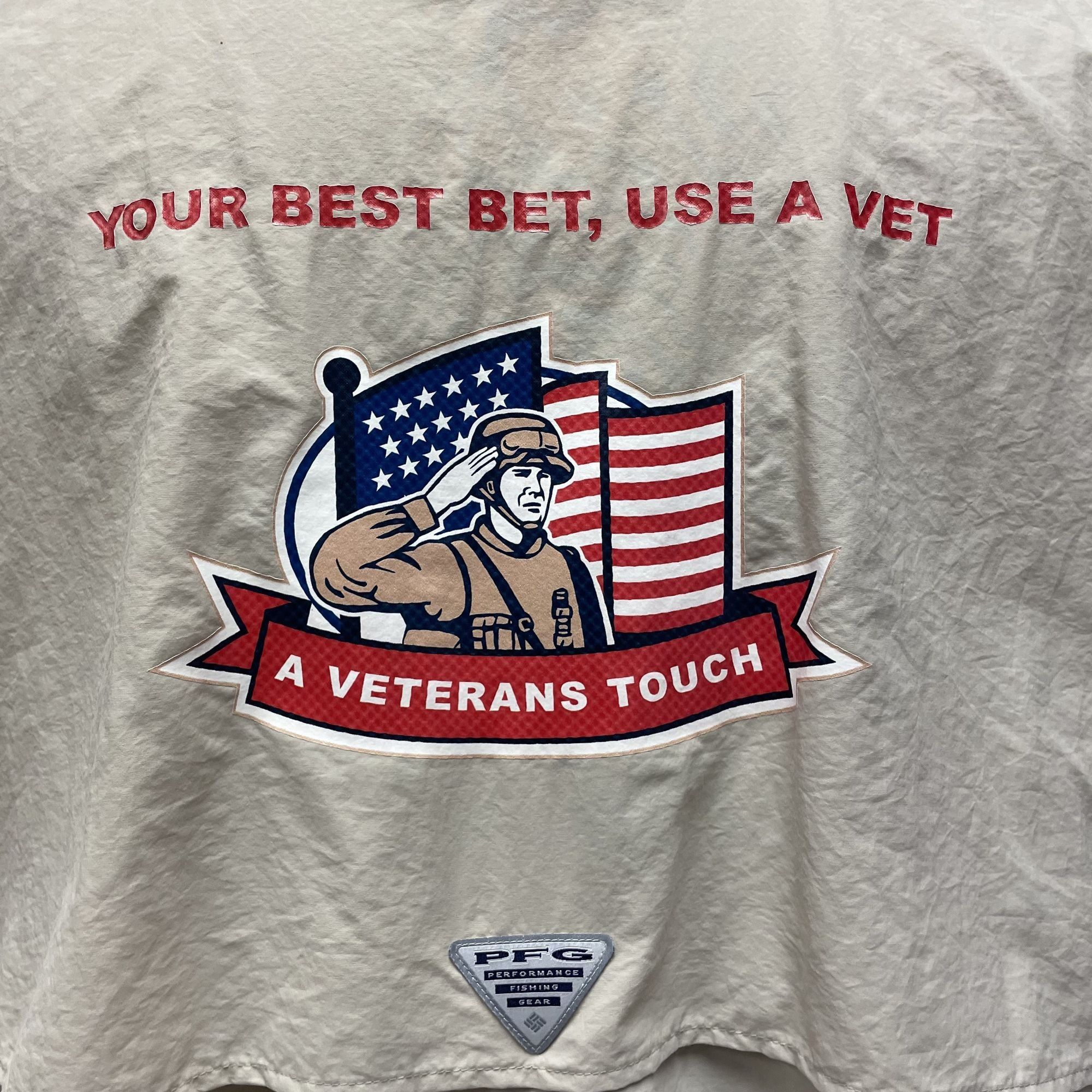Columbia Columbia PFG Pro Fishing VENTED Shirt Your Best Bet USA VET Size US XXL / EU 58 / 5 - 5 Thumbnail