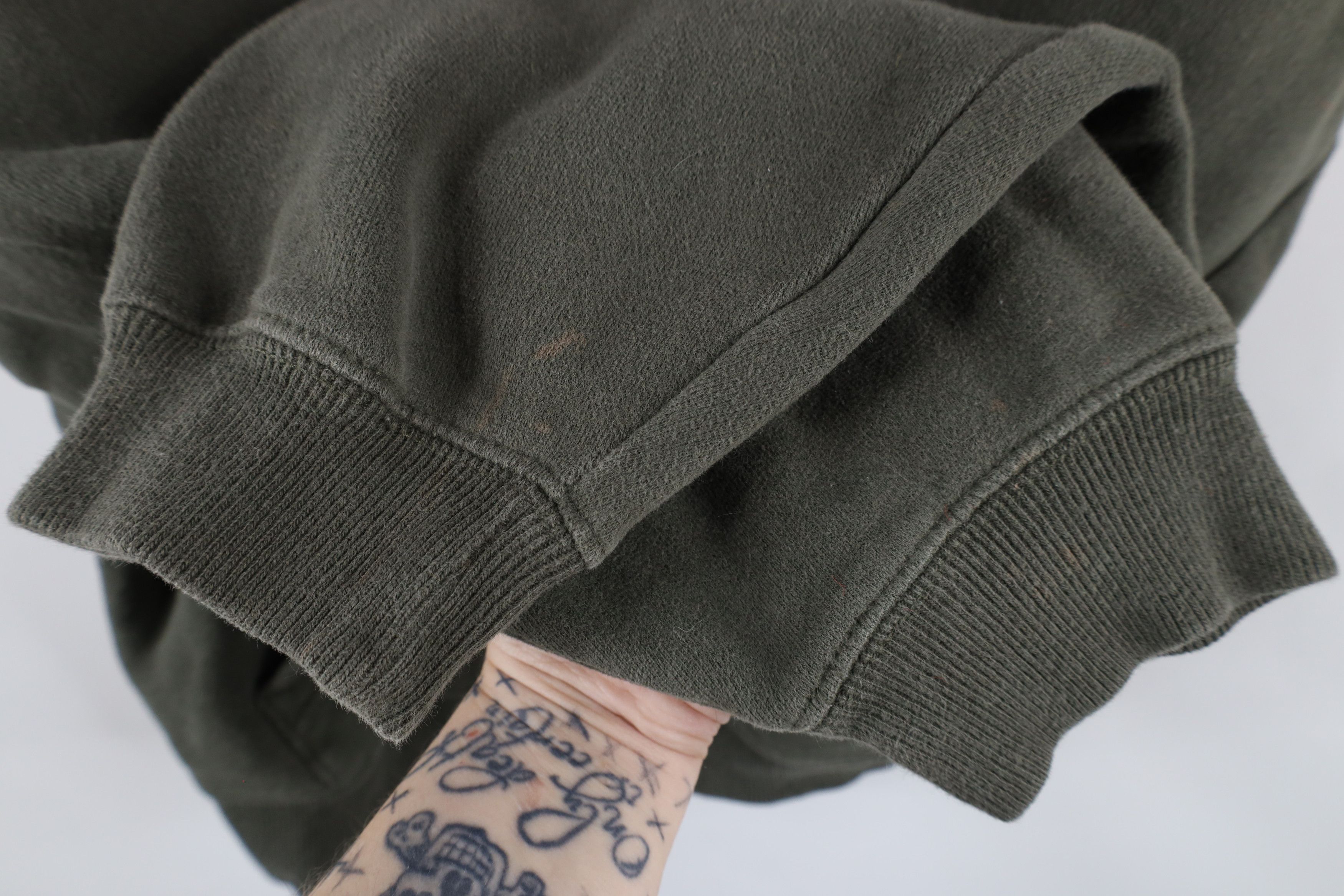 Gap × Vintage Vintage Gap Spell Block Letter Hoodie Sweatshirt Moss Green Size US M / EU 48-50 / 2 - 8 Thumbnail