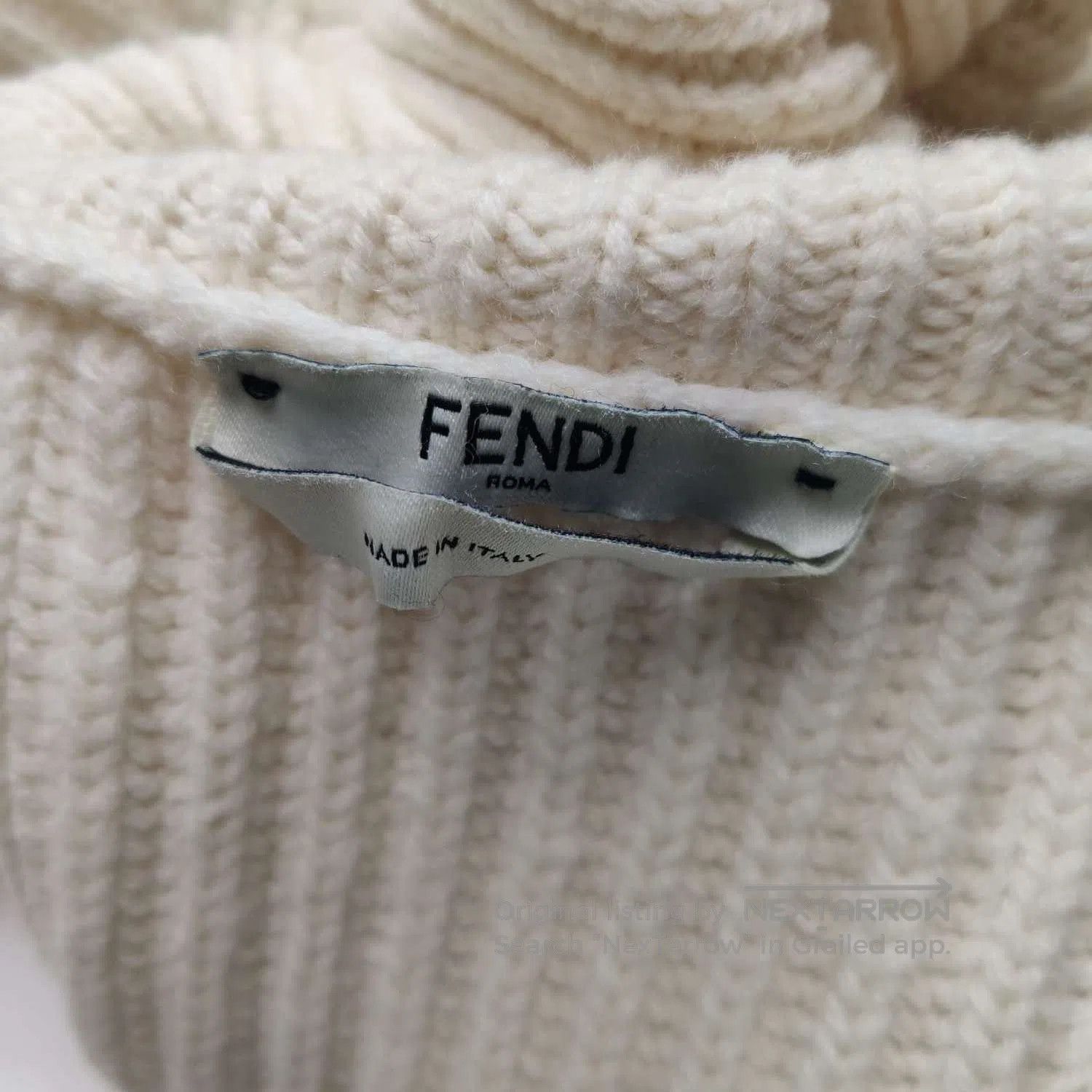 Fendi Fendi Turtleneck Patterned Sweater XS. Size M / US 6-8 / IT 42-44 - 4 Thumbnail