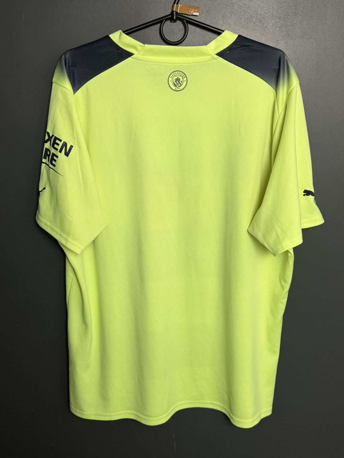 Puma Manchester City 22/23 Third Player Issue Football Jersey Size US XL / EU 56 / 4 - 2 Thumbnail
