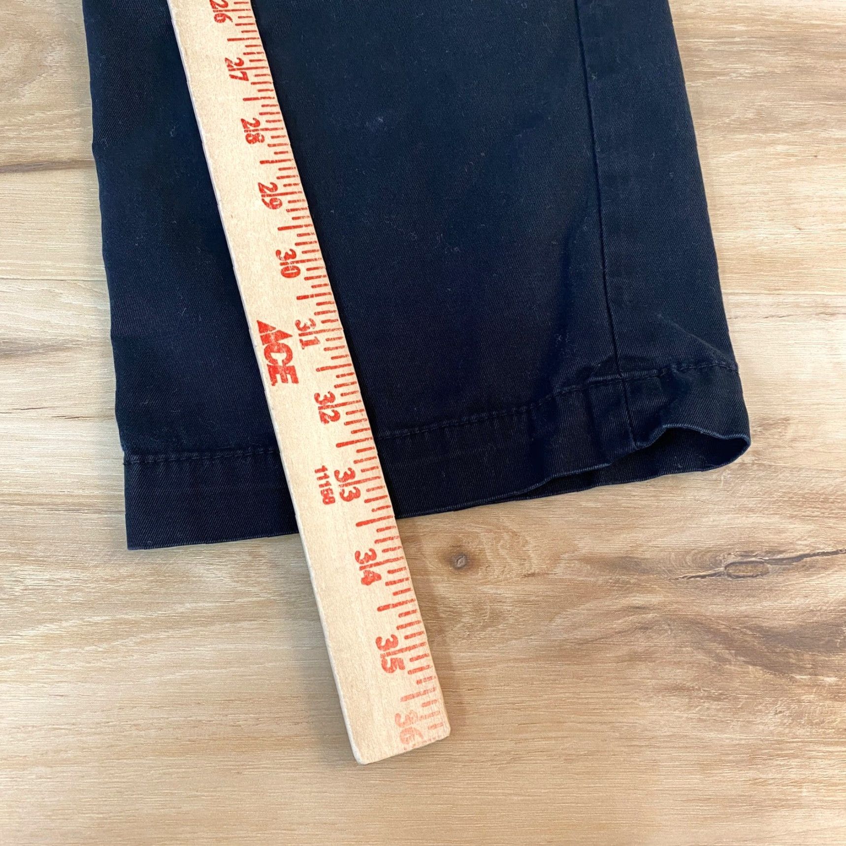 Ben Sherman Ben Sherman EC1 Skinny Fit Trousers Mens 34 x 34 Black 5-Pocket Chino Pants Slim Fit Workwear Casual Shirt? Size US 34 / EU 50 - 7 Thumbnail