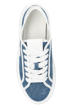 Givenchy o1loc1c0724 City Denim Sneakers in Blue Size US 6 / IT 36 - 4 Thumbnail