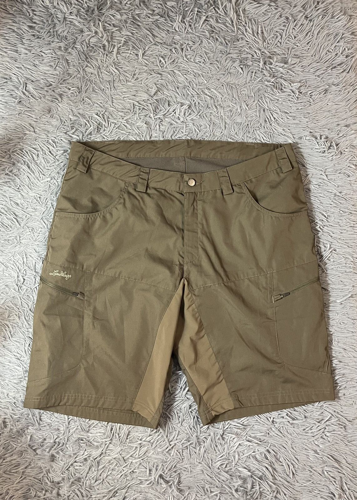 Designer Lundhags gorpcore style cargo shorts Size US 36 / EU 52 - 1 Thumbnail