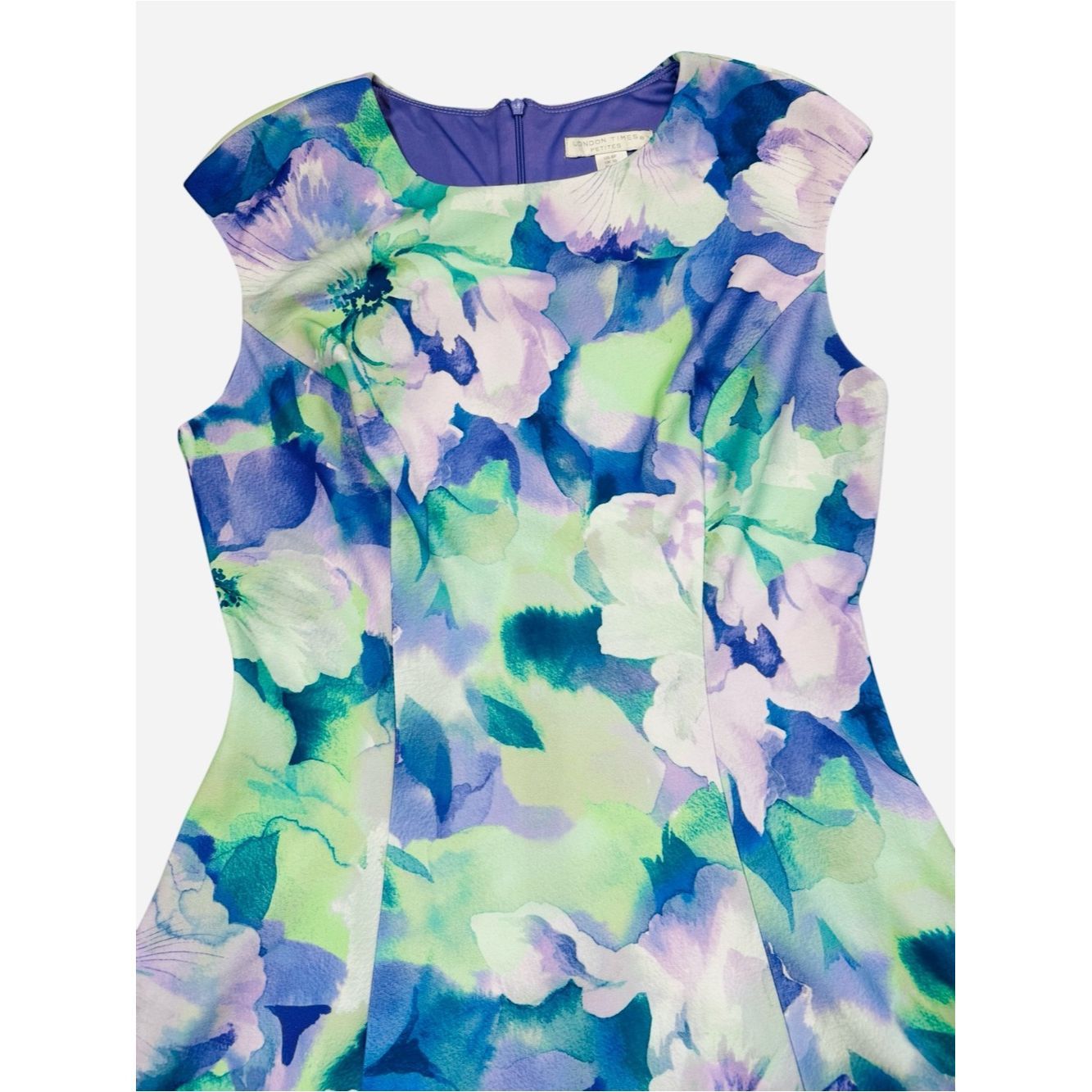 Other NWT New London Times Connie In Morning Floral Dress Size 6 Size M / US 6-8 / IT 42-44 - 4 Thumbnail