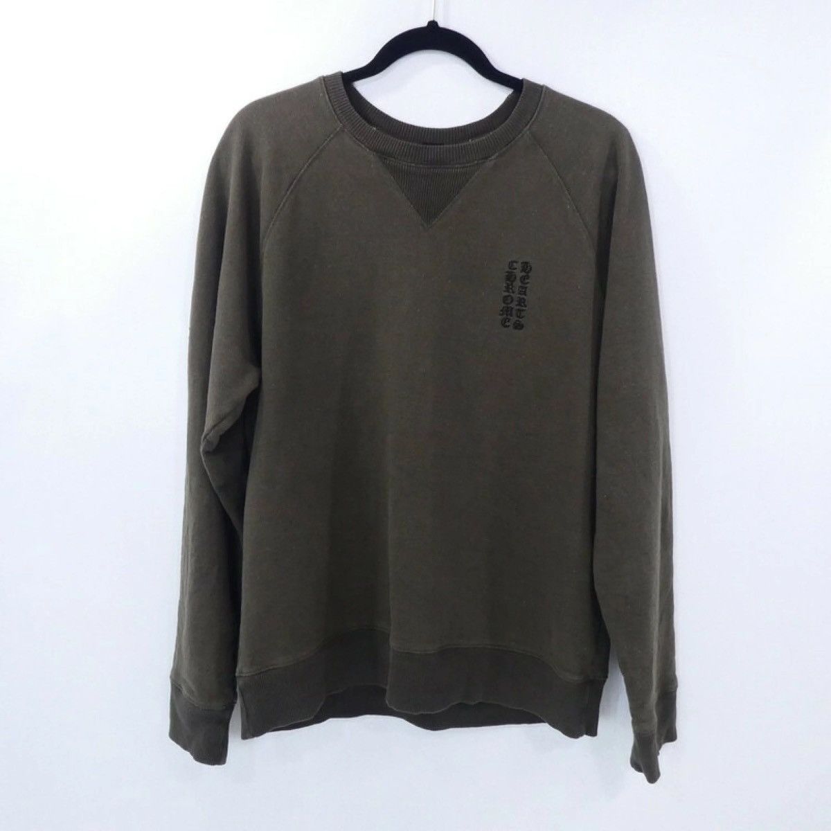 Chrome Hearts Chrome hearts dagger Y Not Crewneck sweat Size M Size US M / EU 48-50 / 2 - 2 Thumbnail