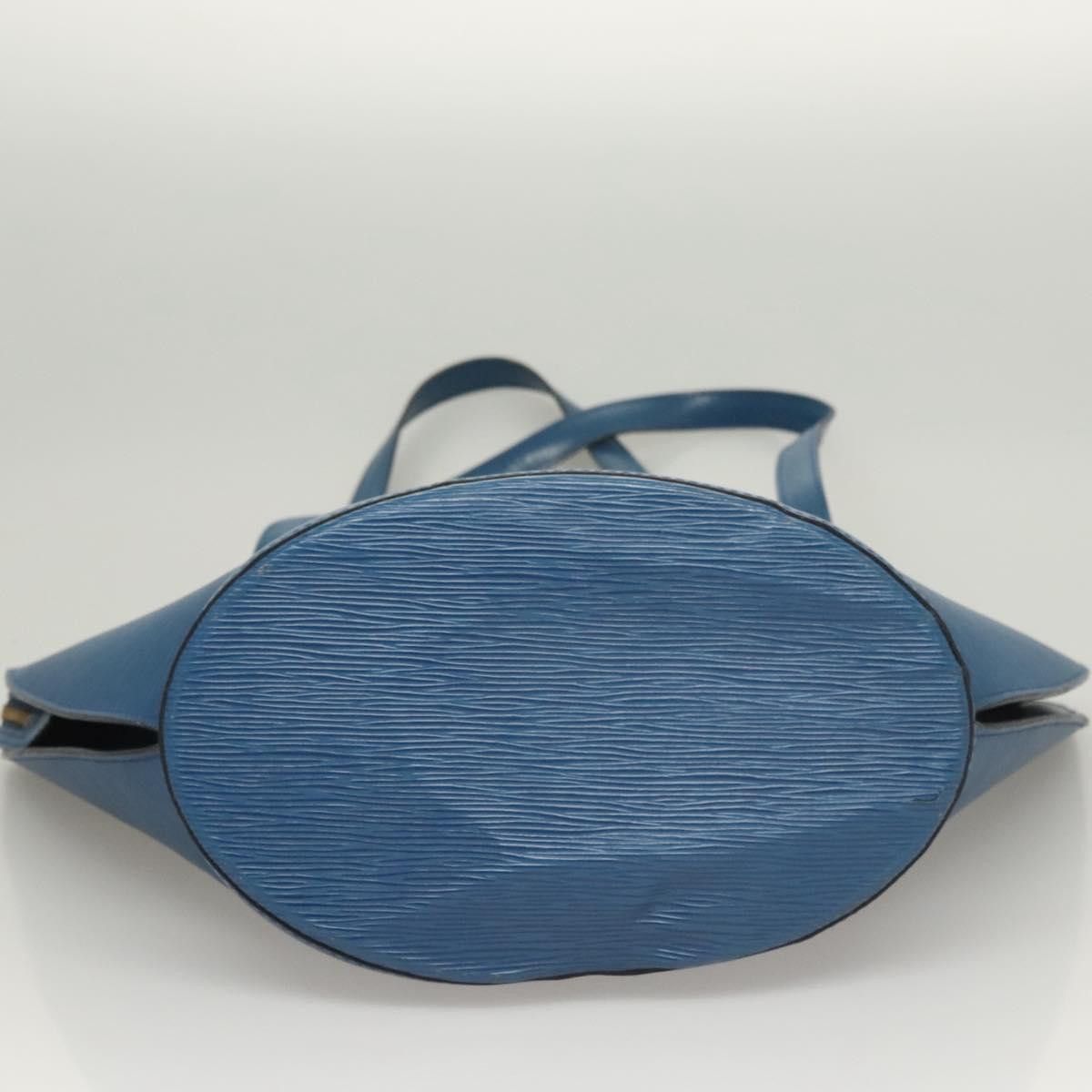 Louis Vuitton LOUIS VUITTON Epi Saint Jacques Shopping Shoulder Bag Blue Size ONE SIZE - 5 Thumbnail