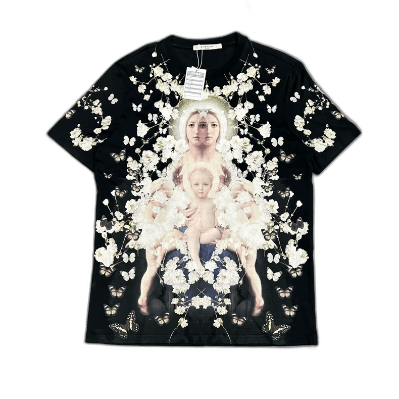 Other Givenchy Givenchy Short Sleeve TShirt with Floral Design - Size US S / EU 44-46 / 1 - 1 Thumbnail