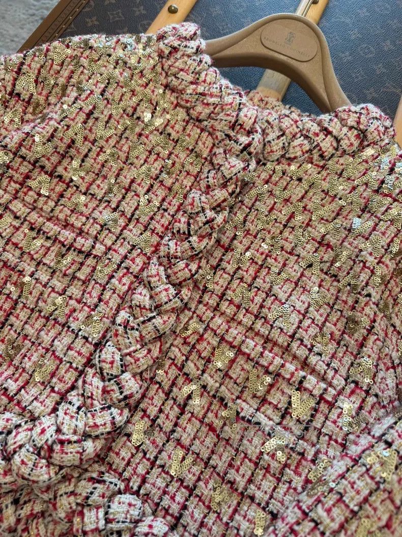 Valentino Valentino Tweed sequin embroidered coat Size XS / US 0-2 / IT 36-38 - 5 Thumbnail