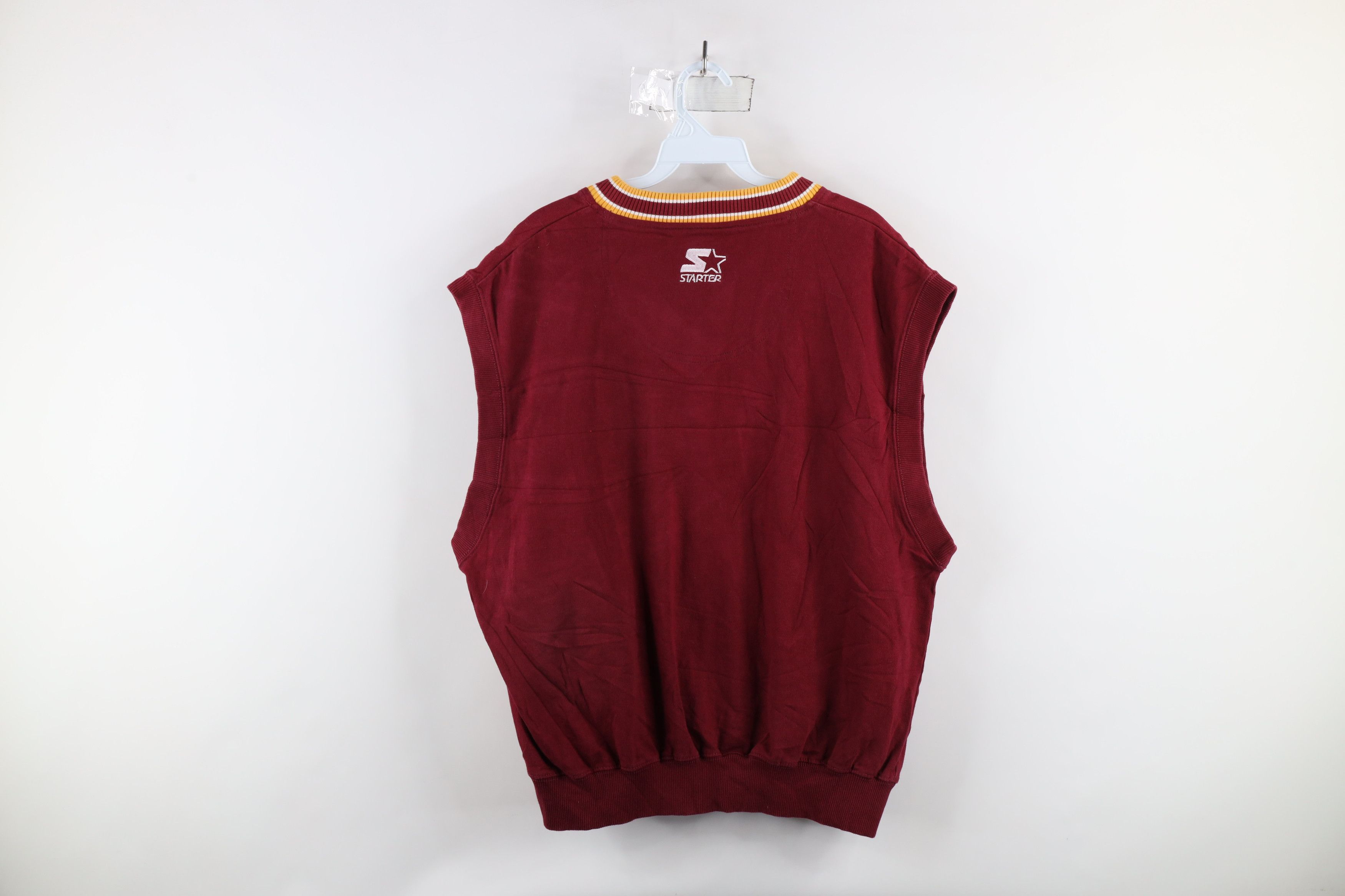 Starter × Vintage Vintage 90s Starter Washington Redskins Sweater Vest Size US L / EU 52-54 / 3 - 9 Thumbnail