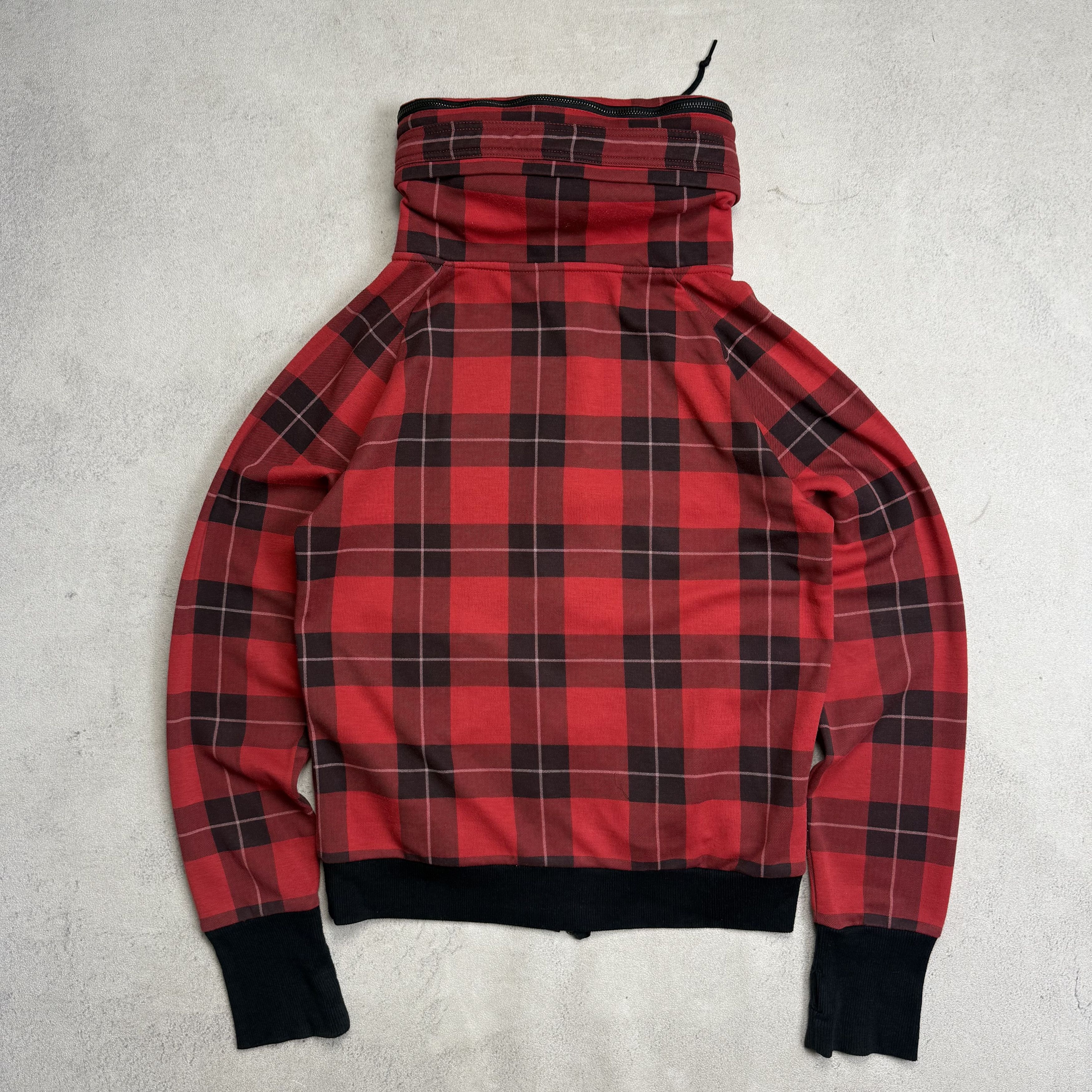 Jungle Storm Plaid Tartan Bono Jacket