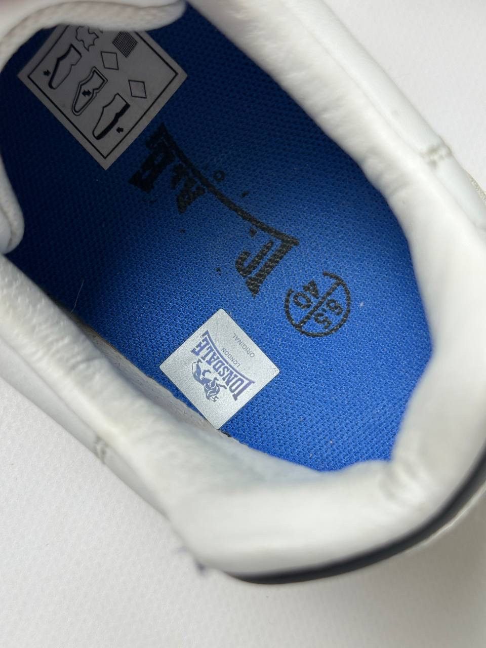Lonsdale 🔥Vintage Lonsdale Mostro Puma Vibe White Leather Shoes Size US 7 / EU 40 - 7 Thumbnail