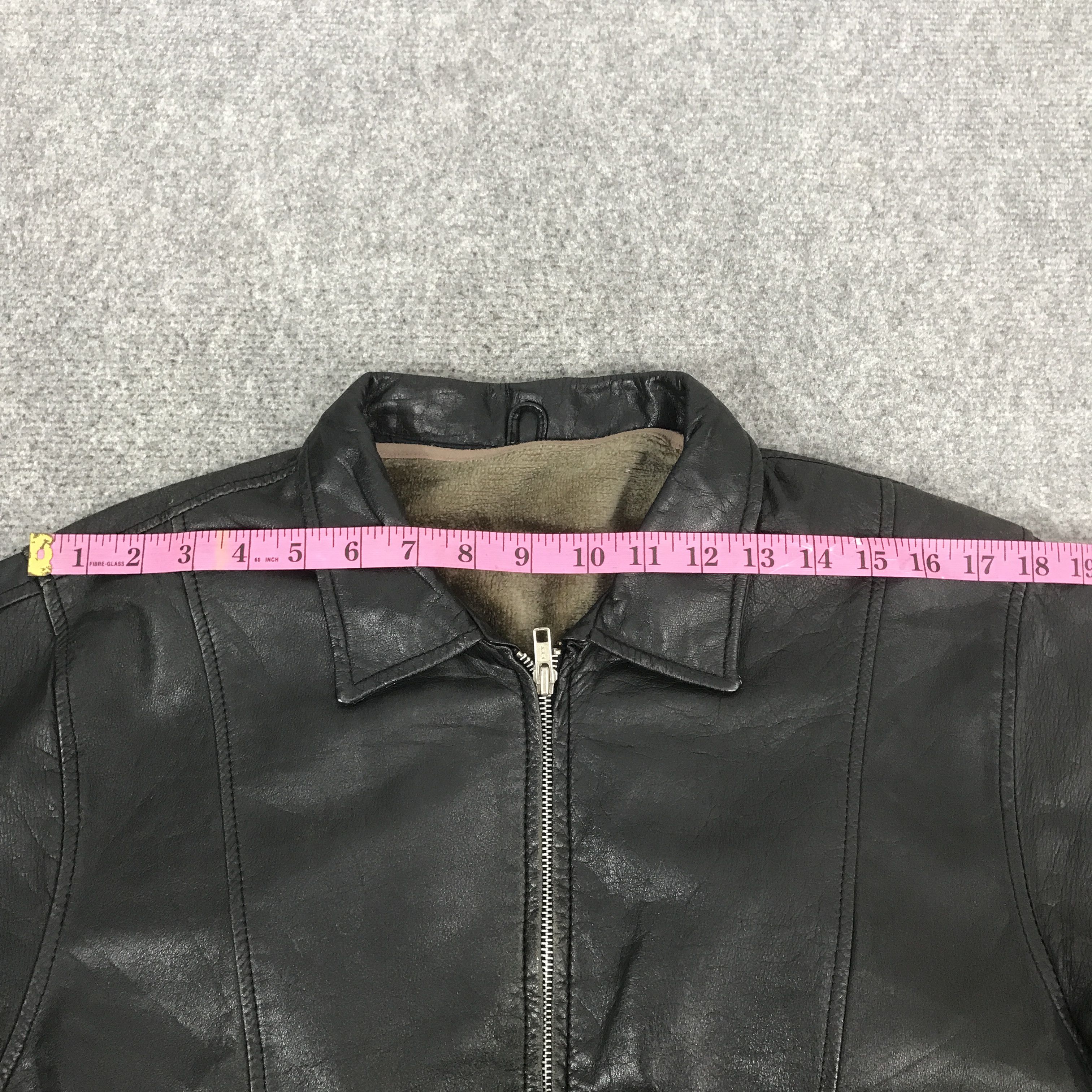 Japanese Brand Japan Bomber Jackers leather jacket K72B10 Size US M / EU 48-50 / 2 - 6 Thumbnail