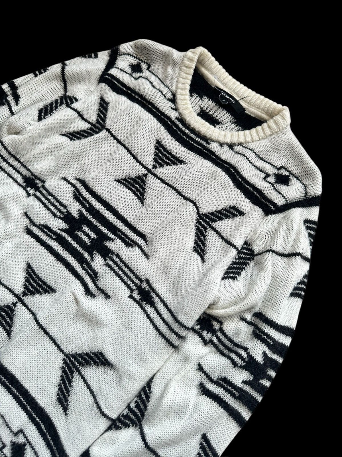 JACKROSE AW2018 - Jackrose Nordic mohair knit jumper Size US M / EU 48-50 / 2 - 4 Thumbnail
