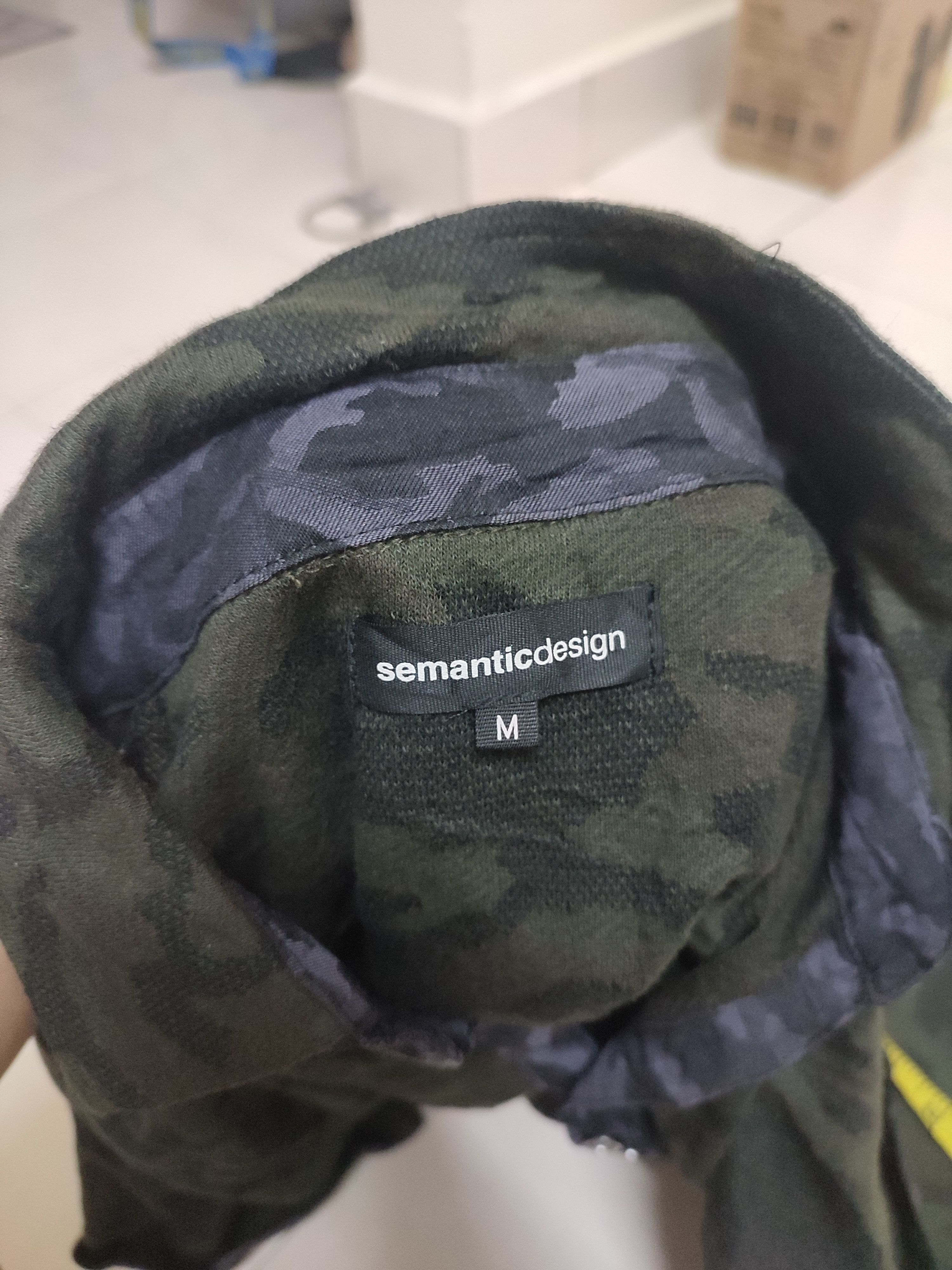 semanticdesign Semanticdesign Double Collar Camo Shirt Size US M / EU 48-50 / 2 - 10 Thumbnail