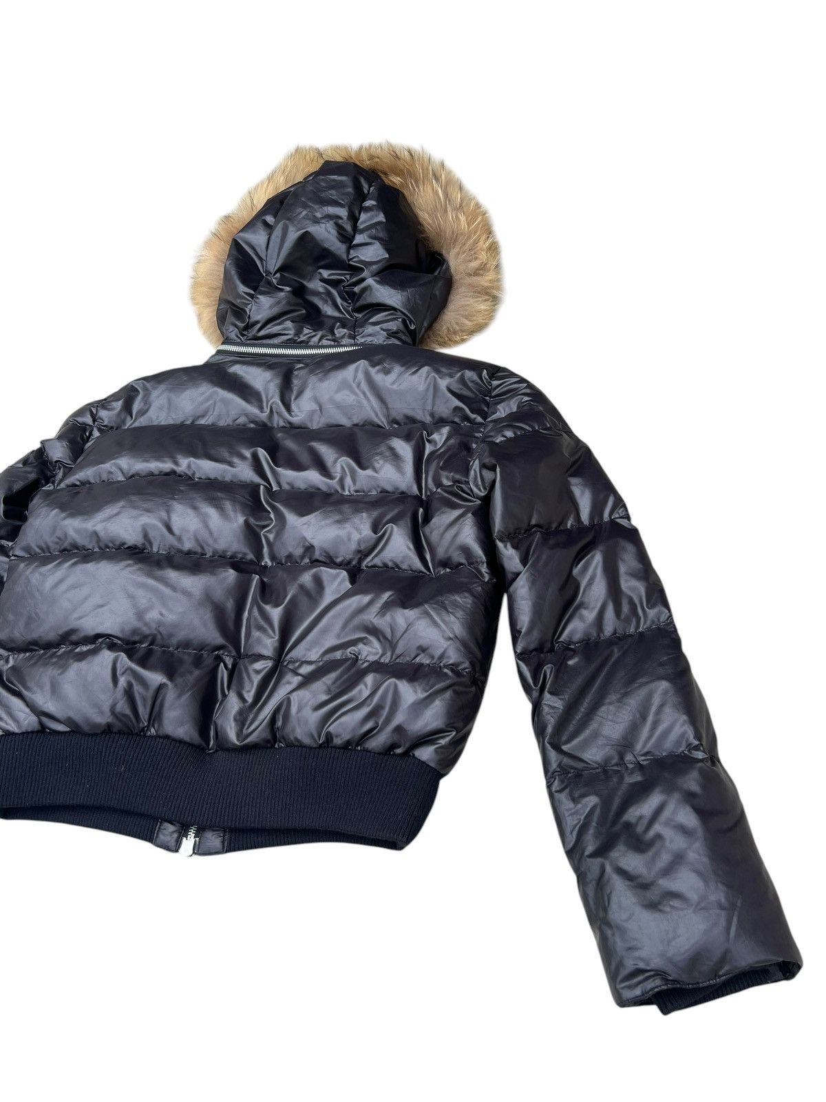 Bajra Modern Lovers Japan Racoon Fur Puffer Down Jacket Cropped Size S / US 4 / IT 40 - 21 Thumbnail